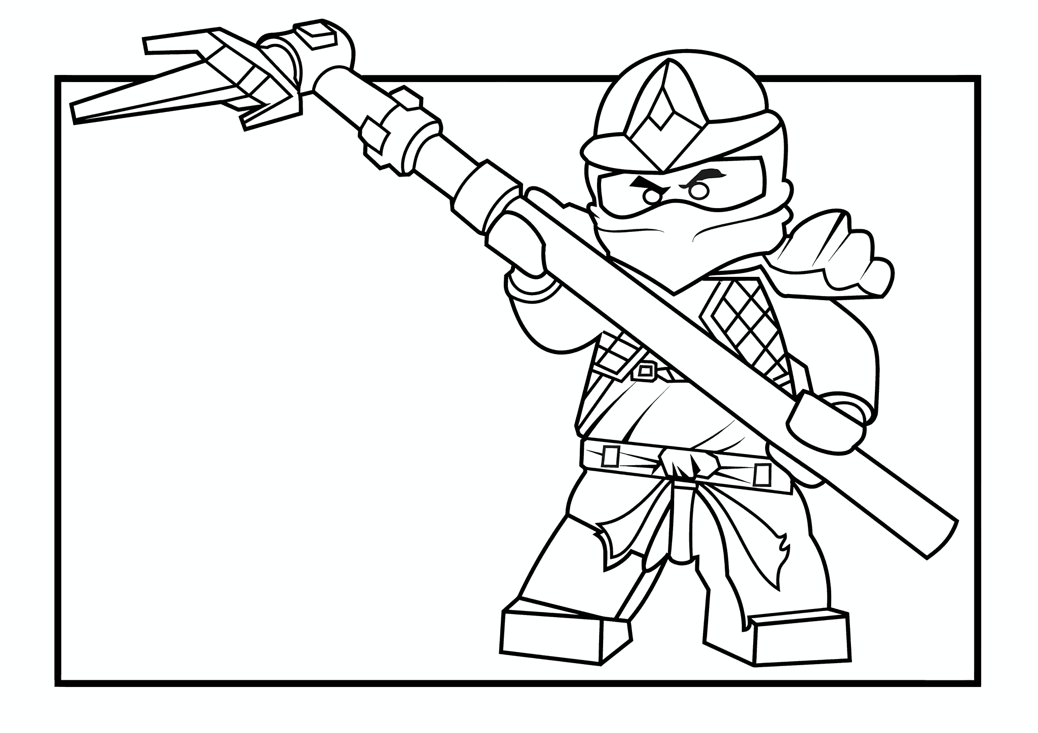 Lego Ninjago: Cole on the Attack