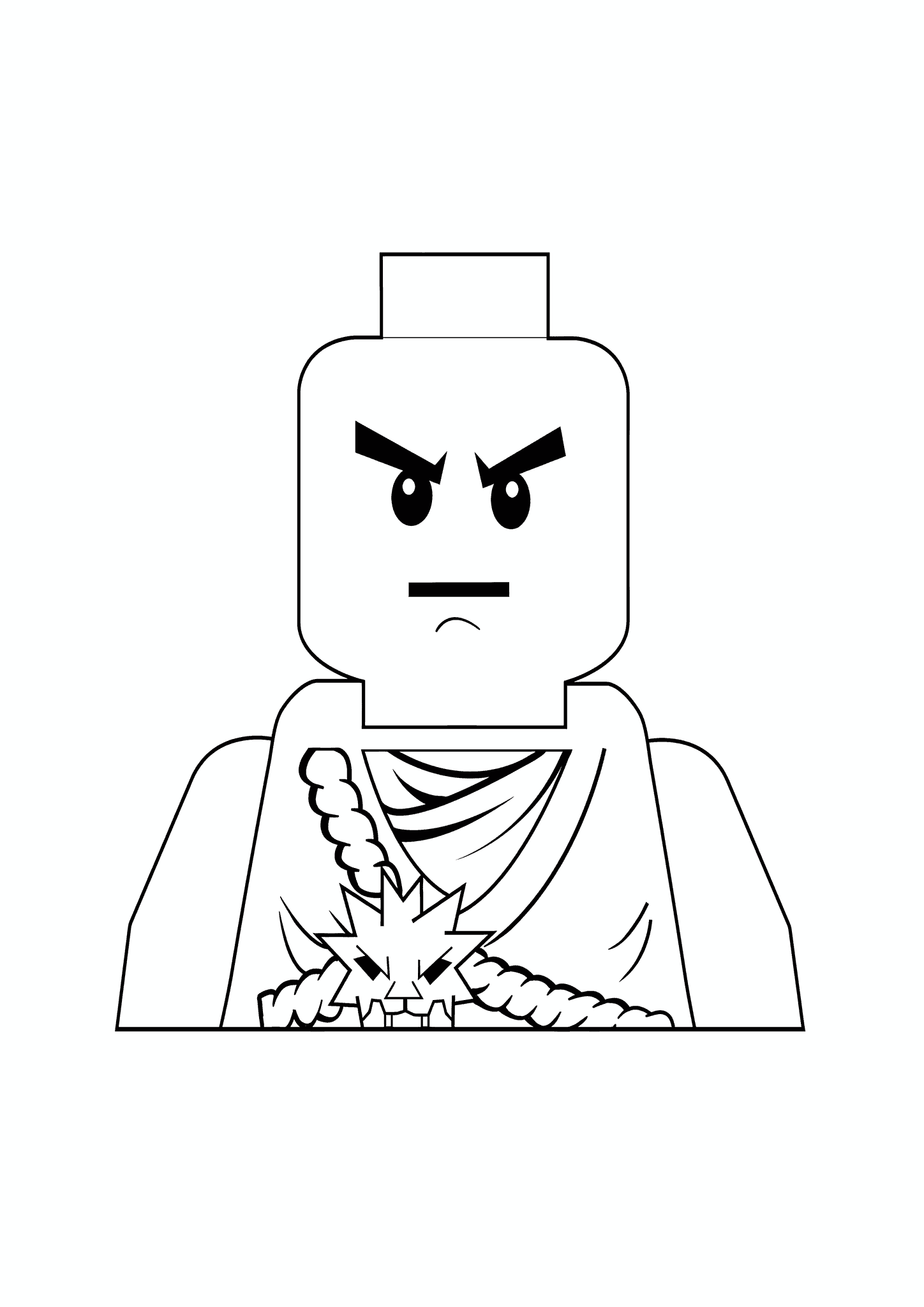 Lego Ninjago: Hero with a Serious Face