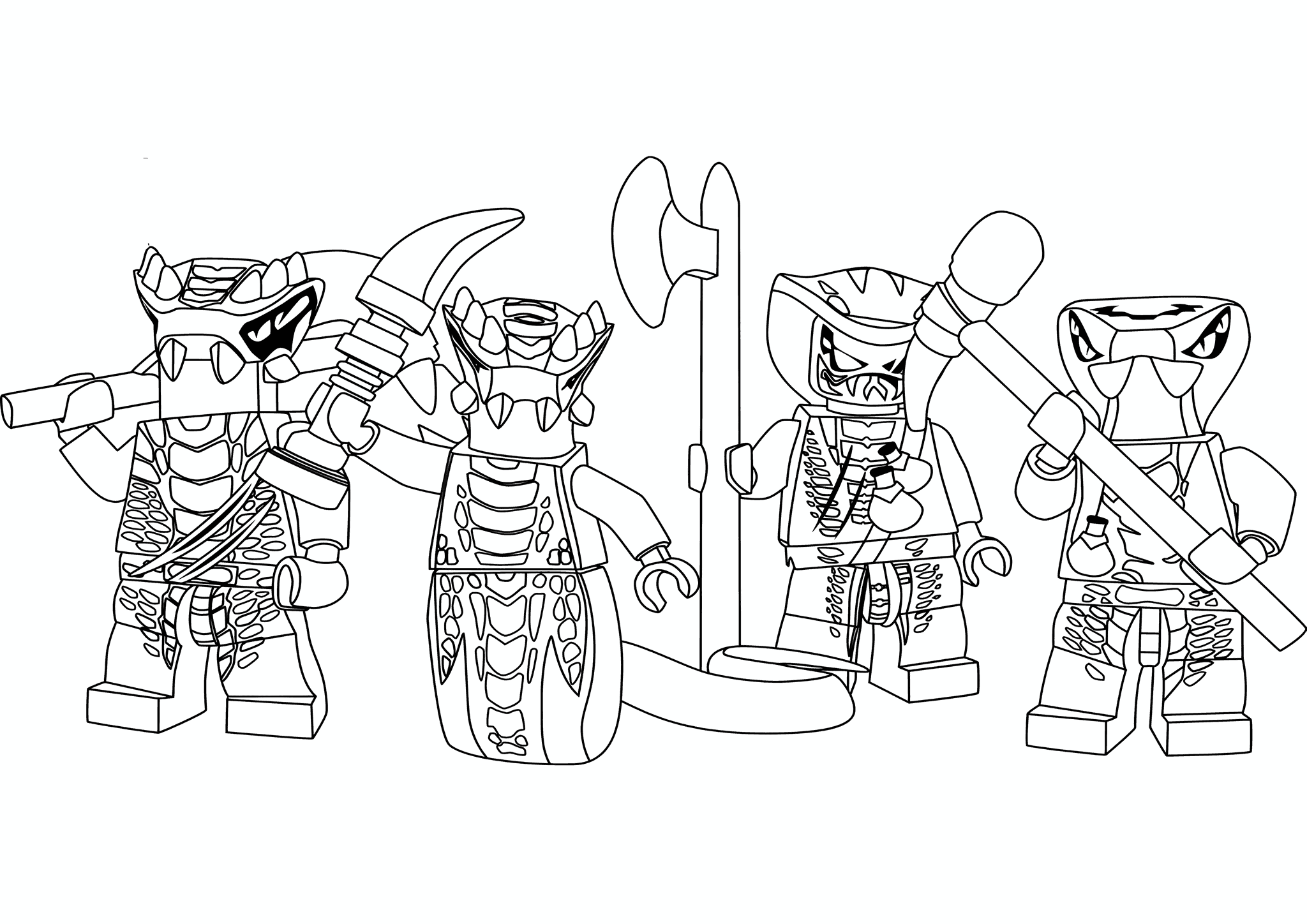 Lego Ninjago: Serpentine Group