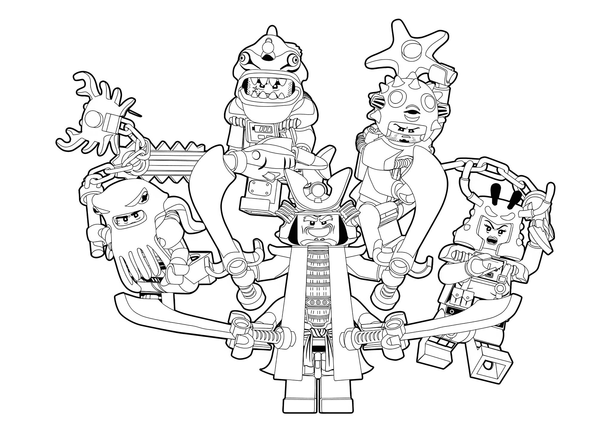 Lego Ninjago: the Army of Villains