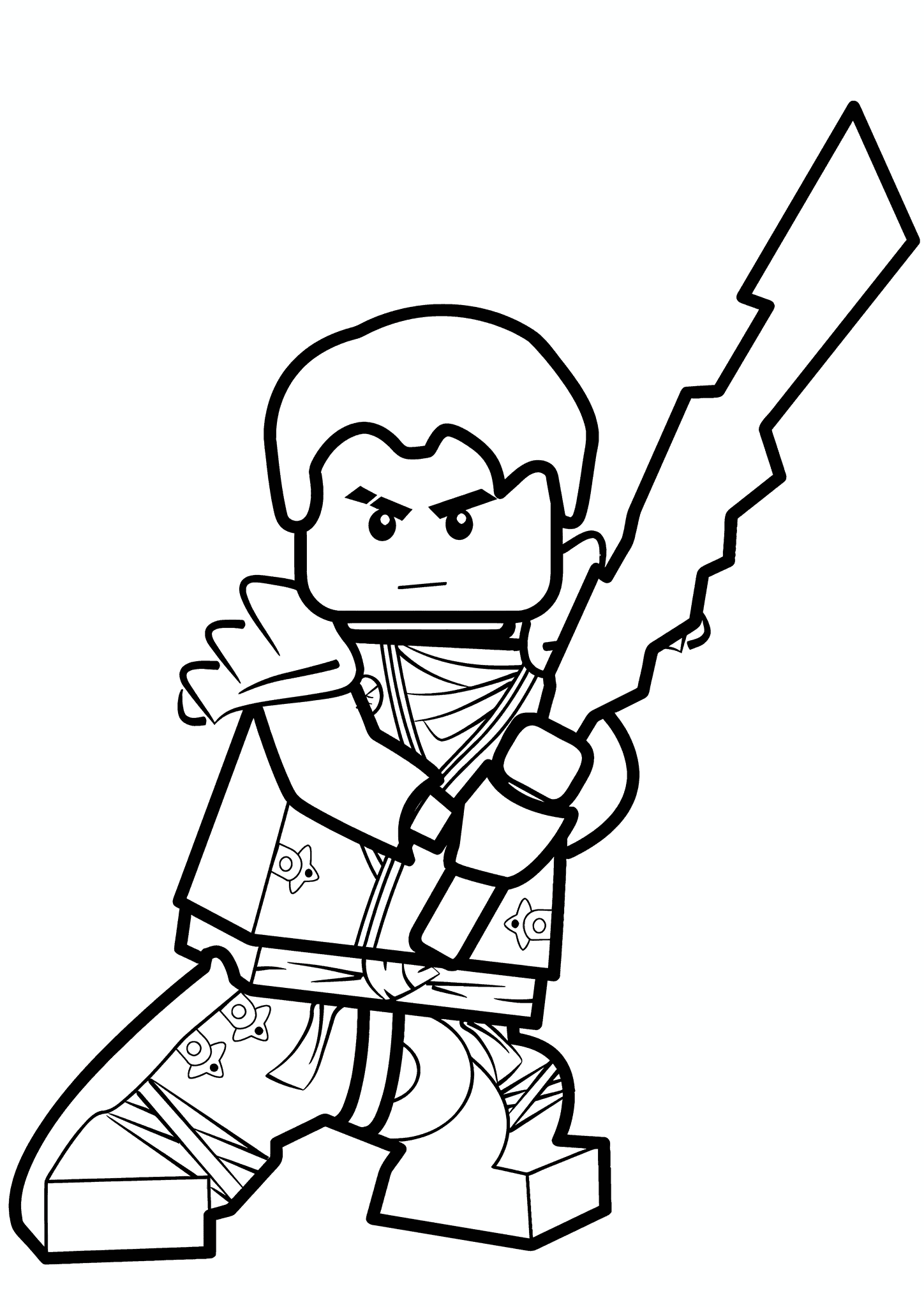 Lego Ninjago: Jay with a Sword