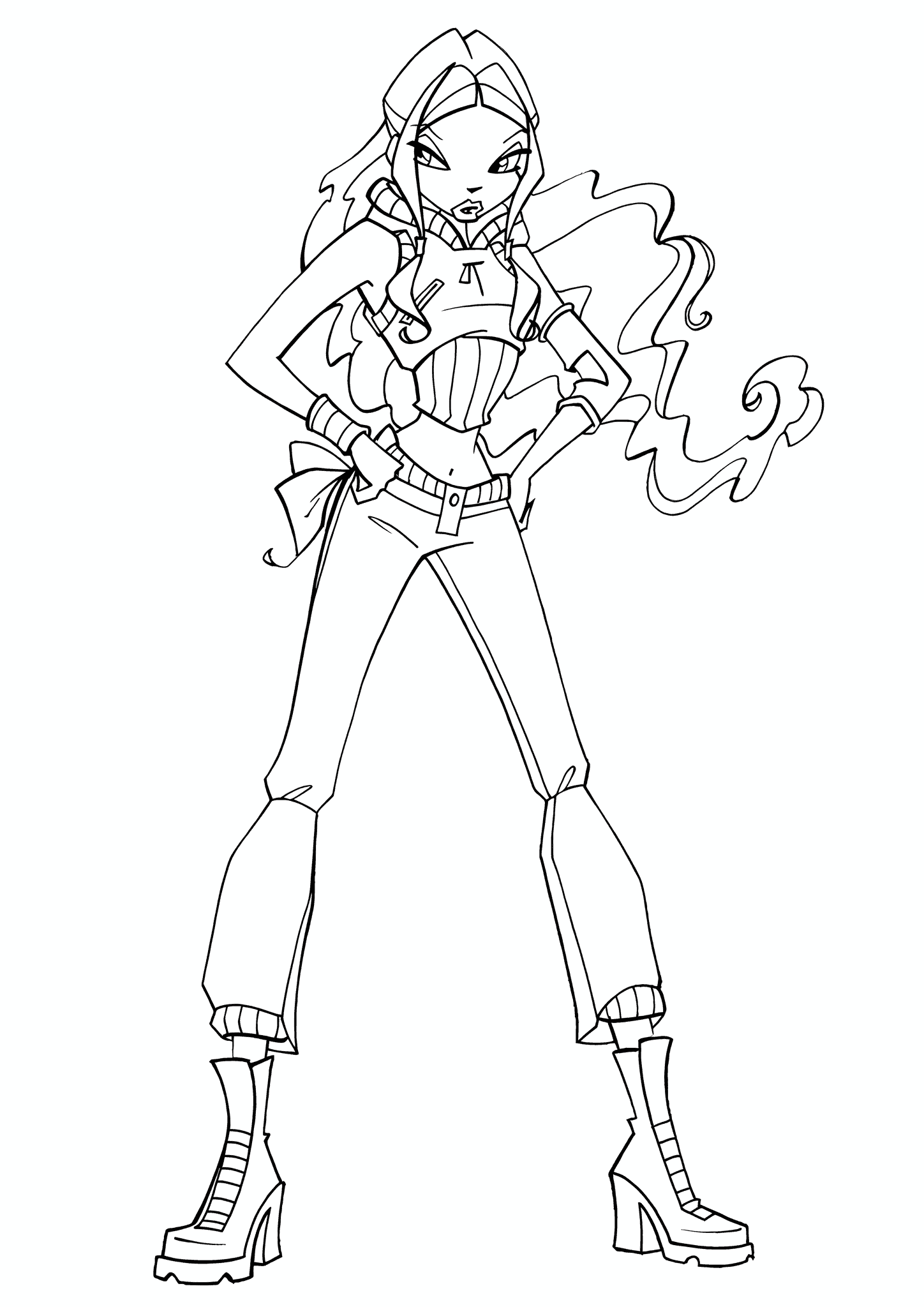 Leila (Winx Club) is Furious