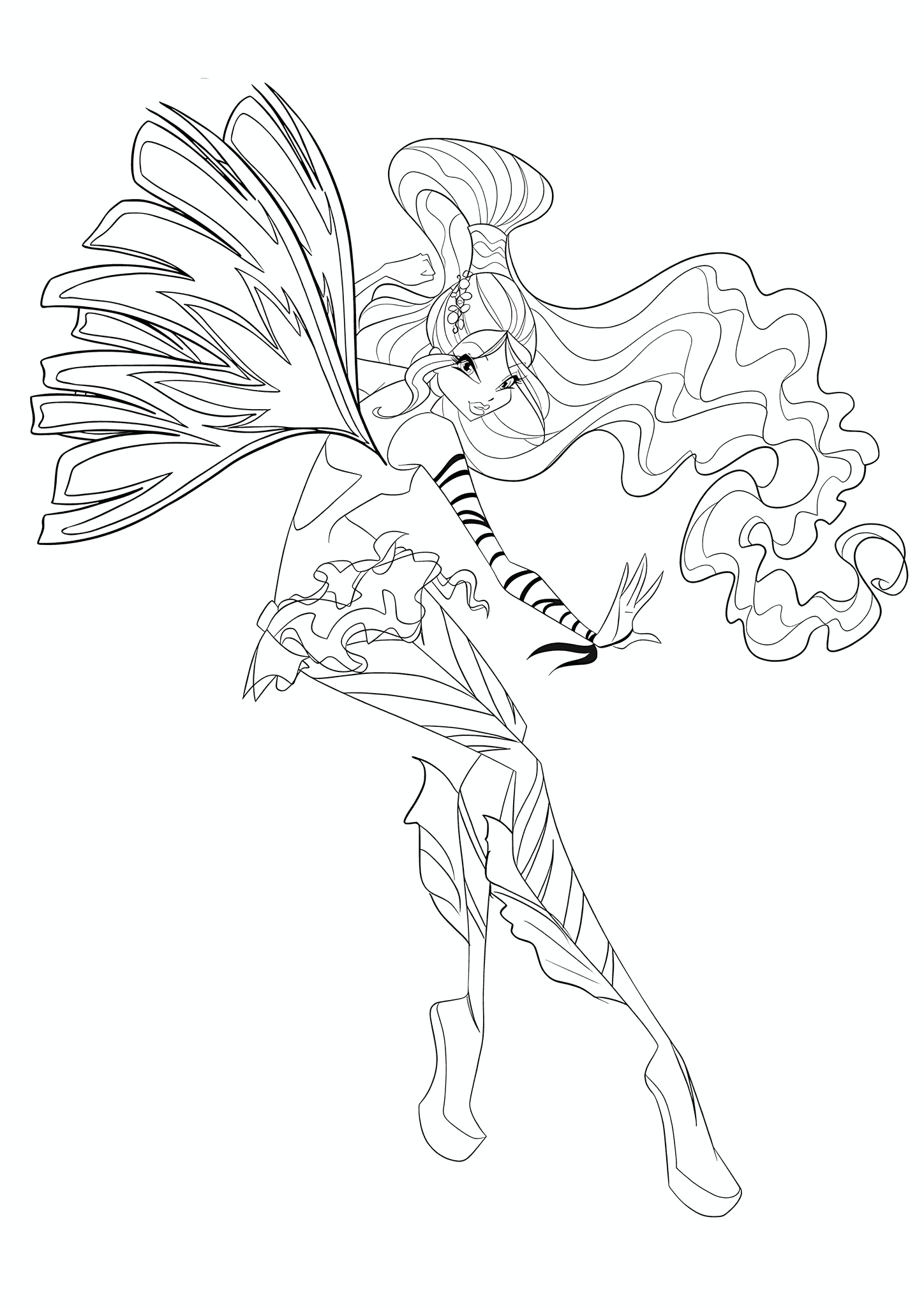 Leila (Winx Club) Uses Magic