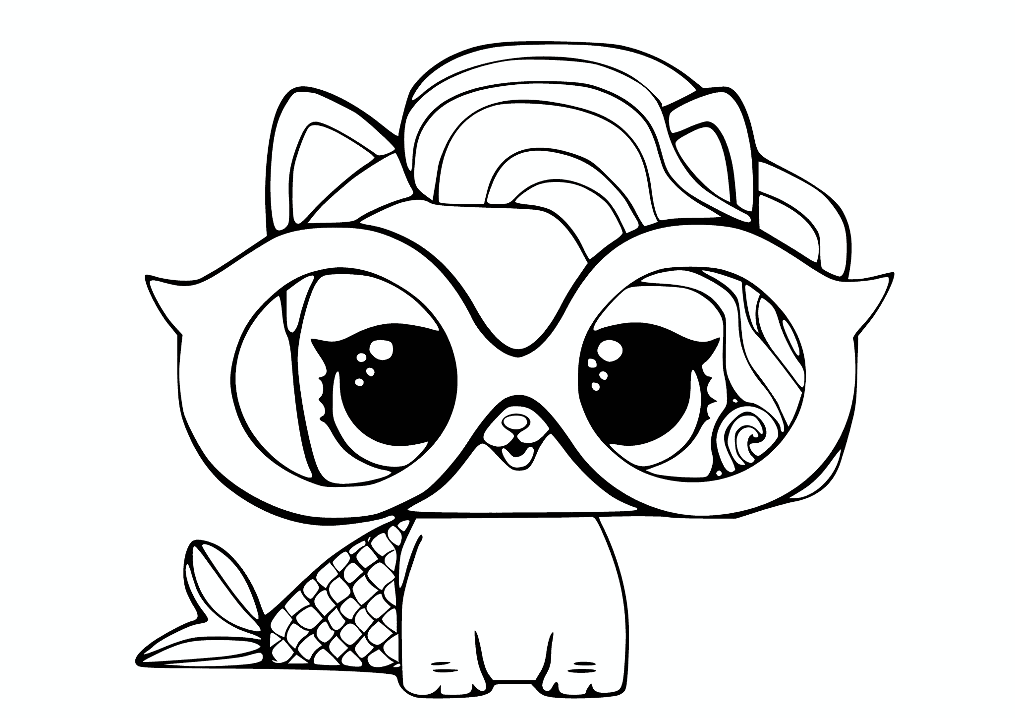 Lol Surprise Pets: Kitten Mermaid Splash