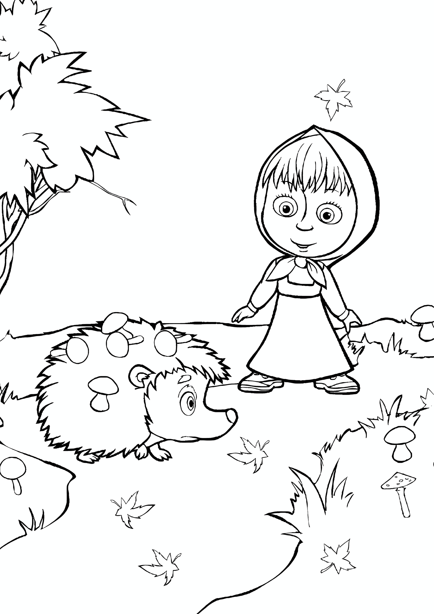 Masha and the Bear: Hedgehog