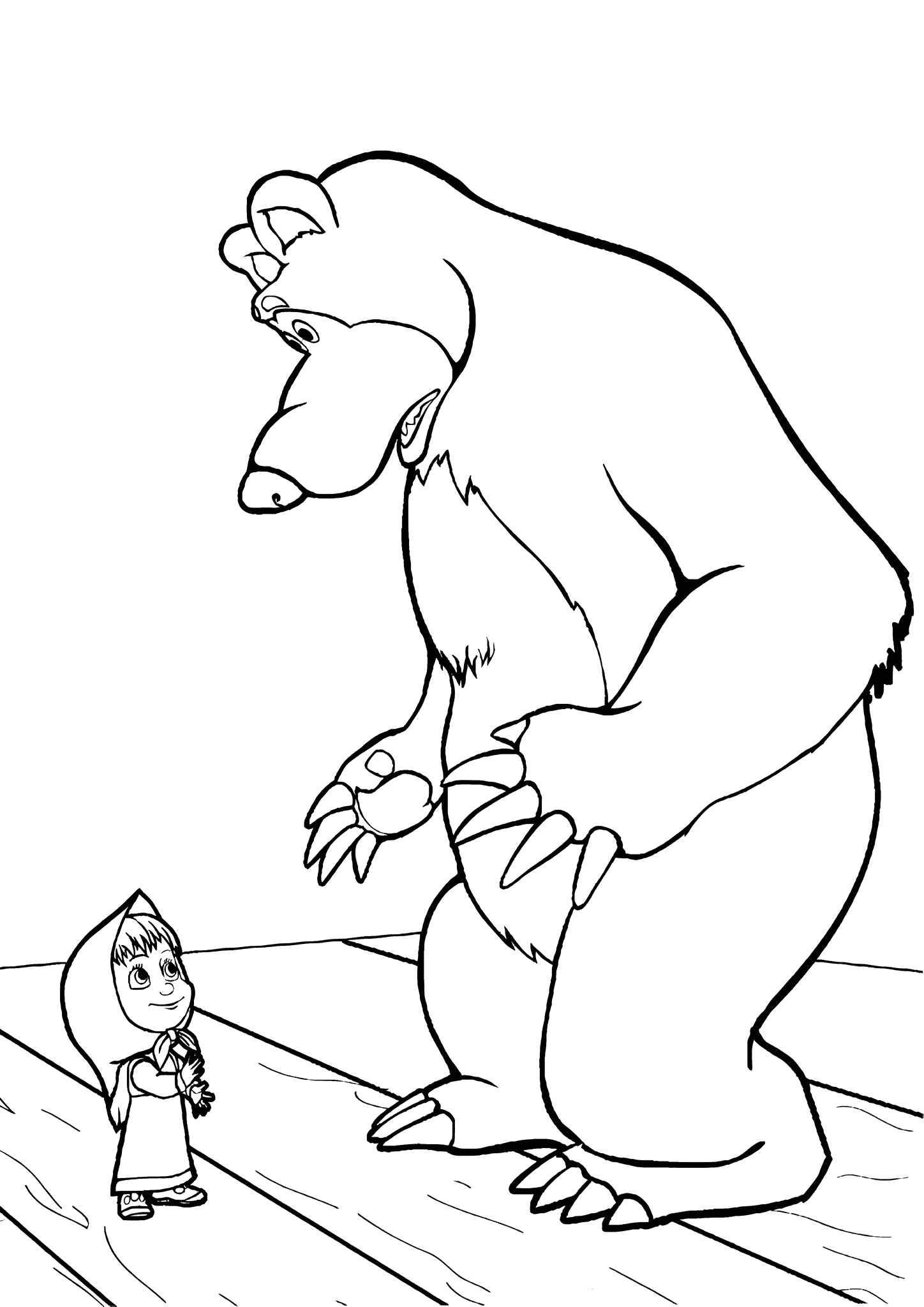 Masha Never Tires of Surprising Misha