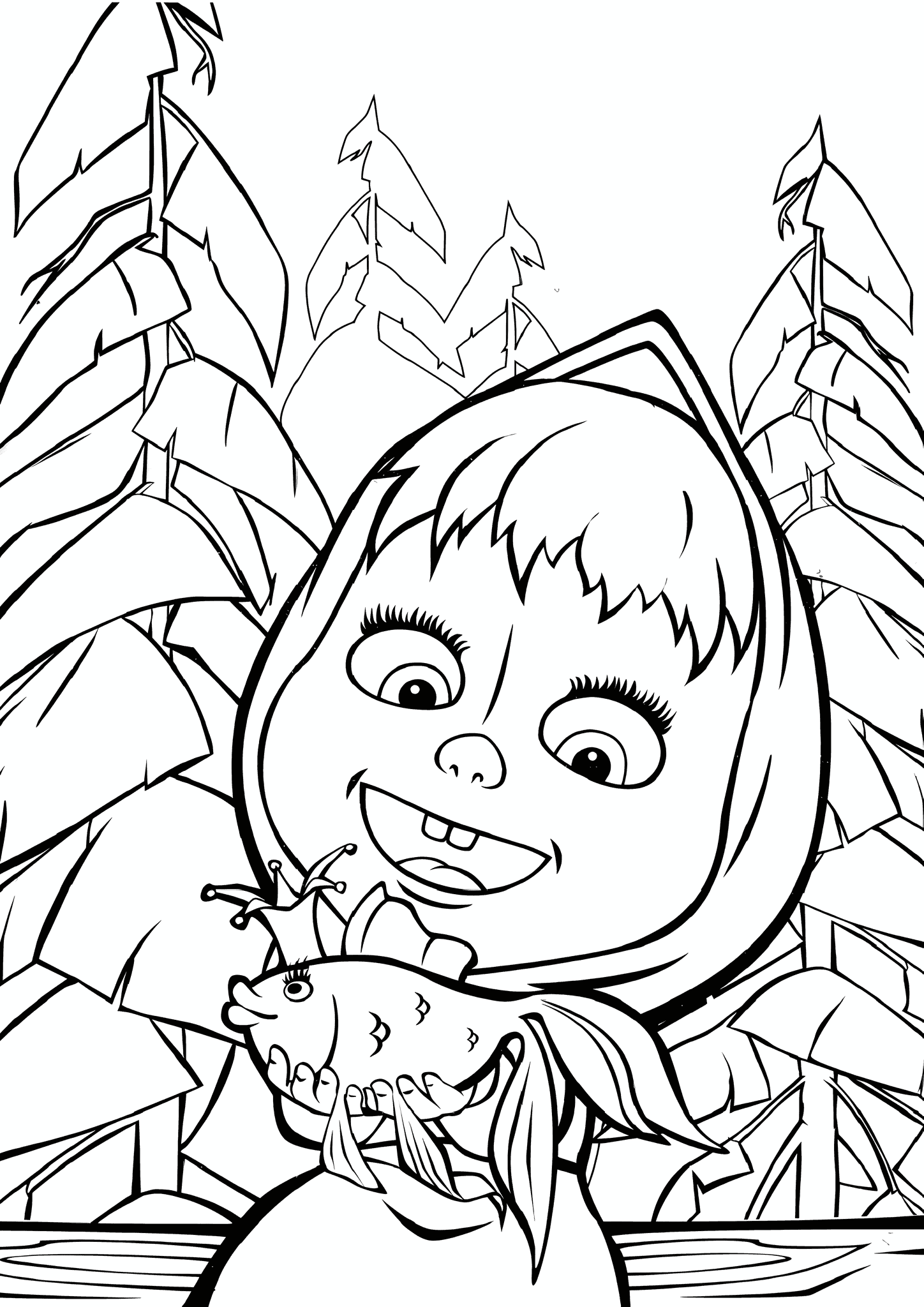 Masha and the Bear: Goldfish