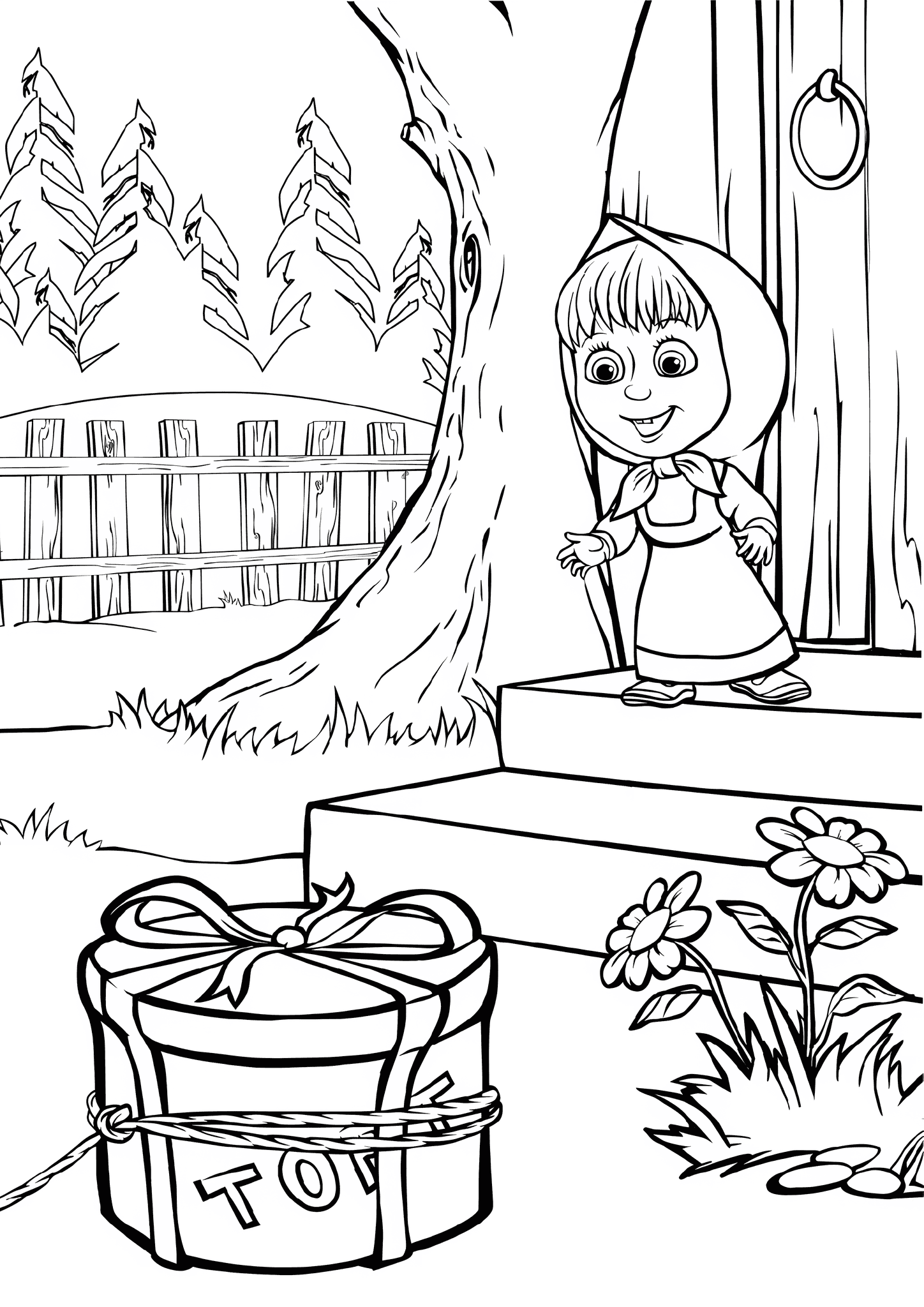 Masha and the Bear: Cake for Mashenka