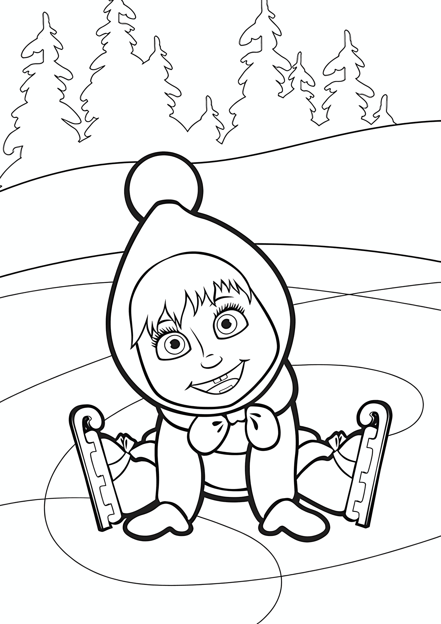 Masha and the Bear: Winter Rides