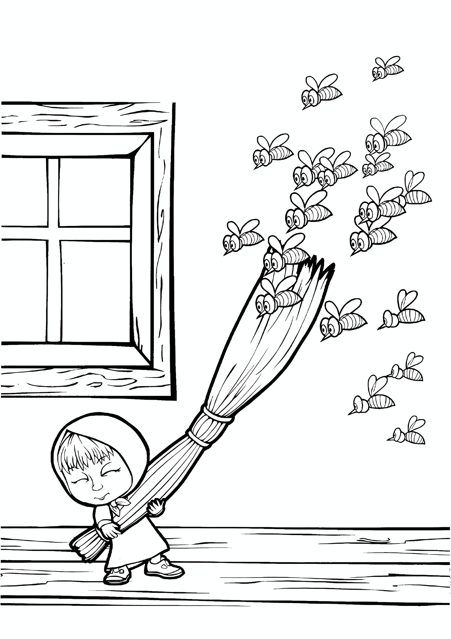 Masha and the Bear: Bee Attack