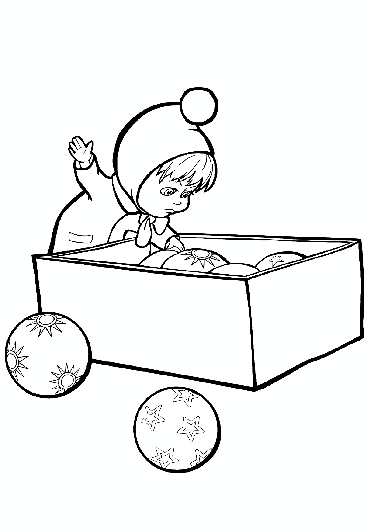 Masha and Christmas Tree Toys