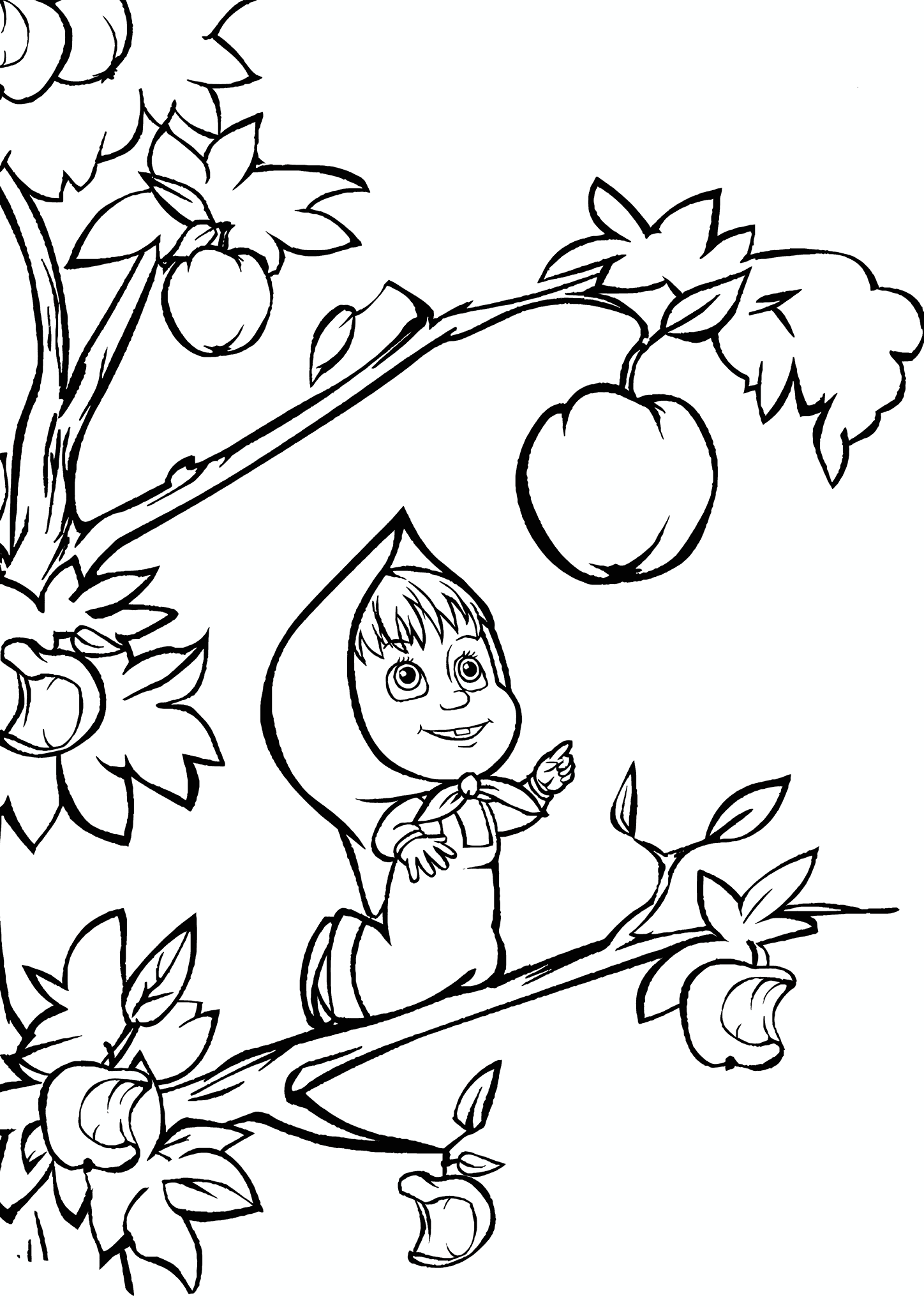 Masha and the Bear: the Juiciest Apple