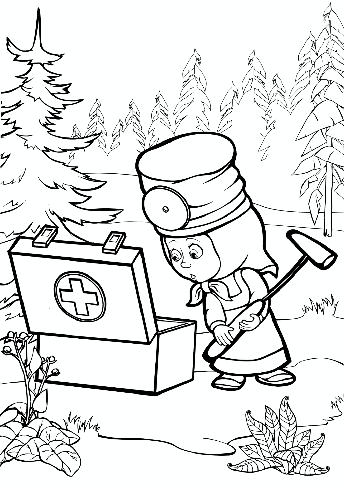 Masha and the Bear: Young Doctor