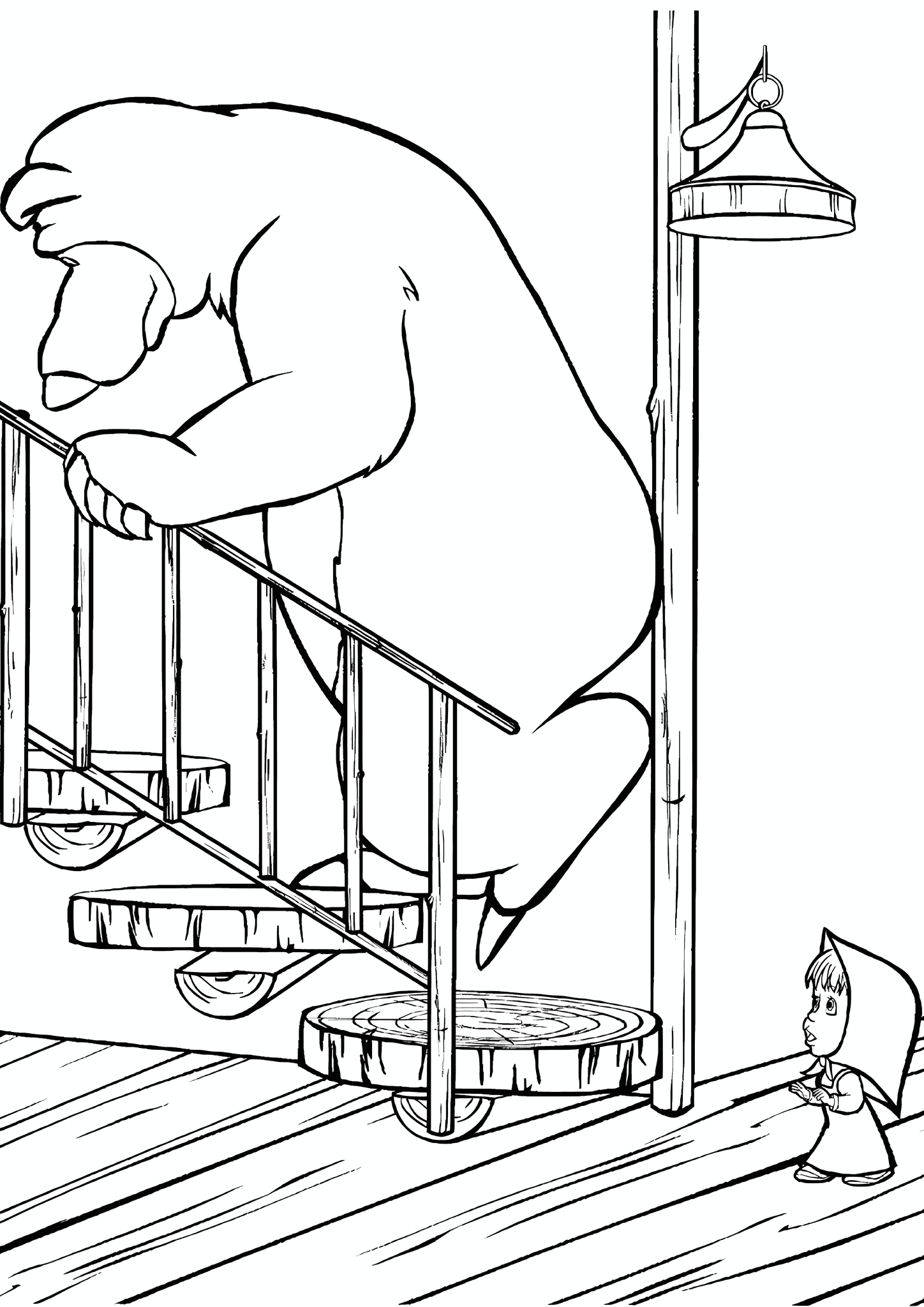 Masha and the Bear: Masha and the Upset Bear