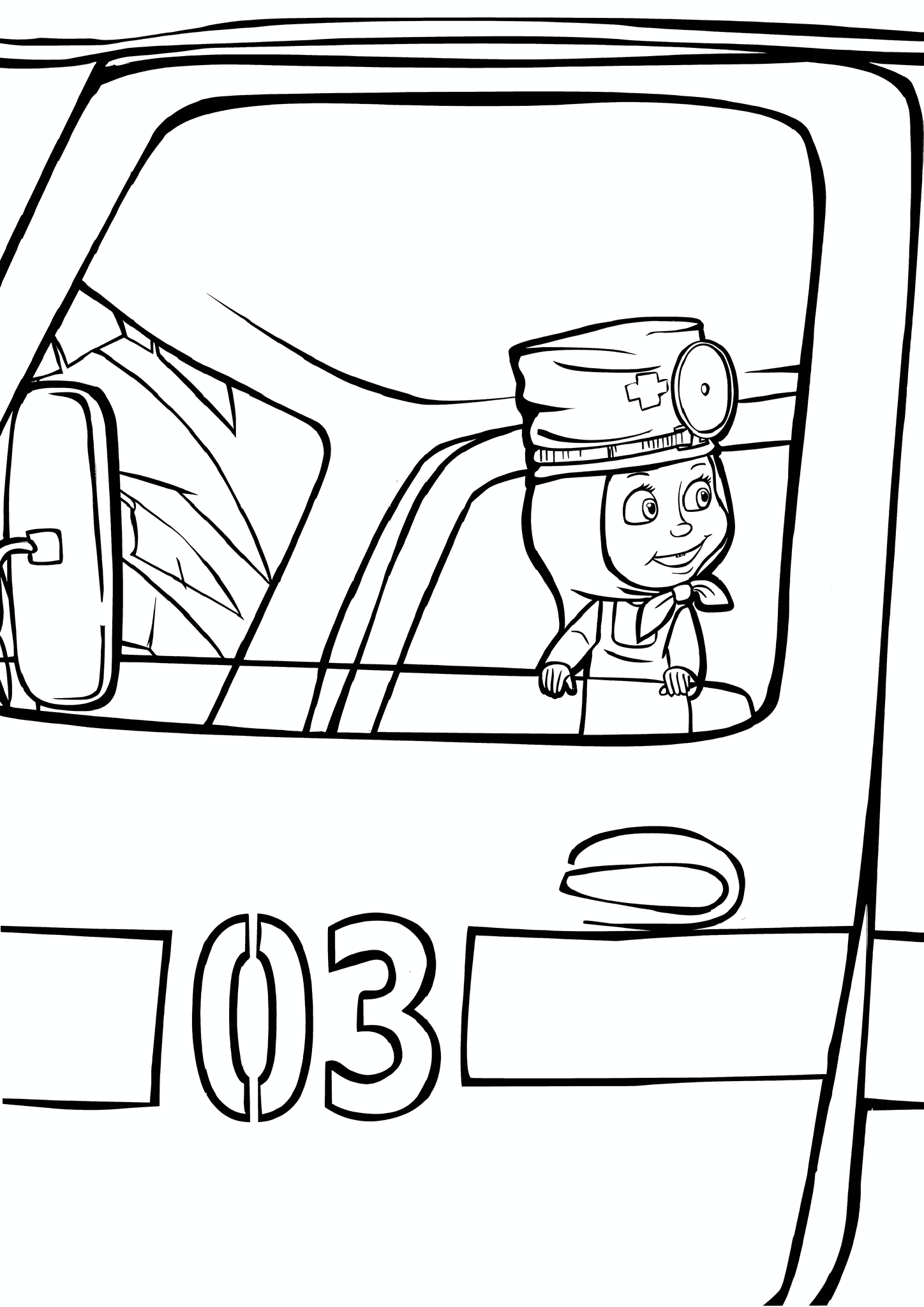 Masha and the Bear: New Ambulance Driver