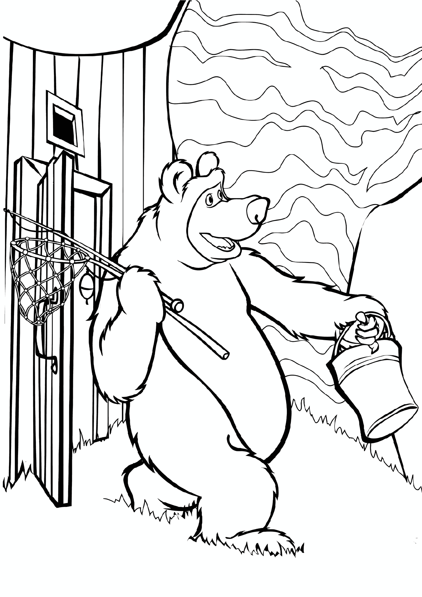 Masha and the Bear: Time to Go Fishing