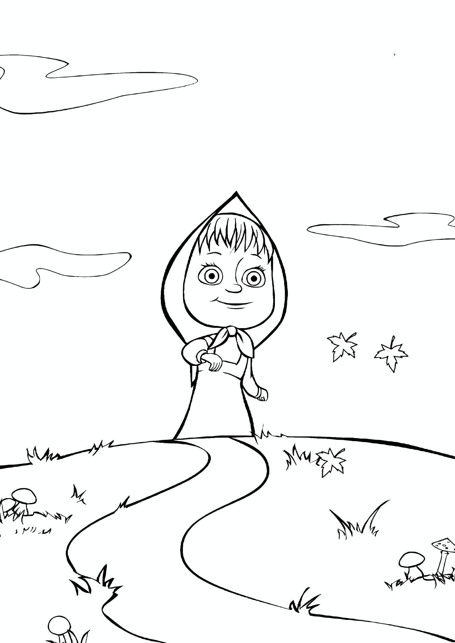 Masha and the Bear: Mashenka on the Hill