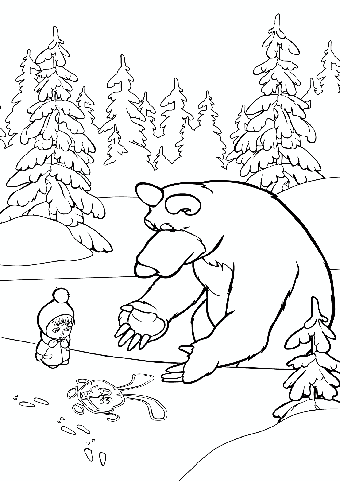 Masha and the Bear: Little Tracker