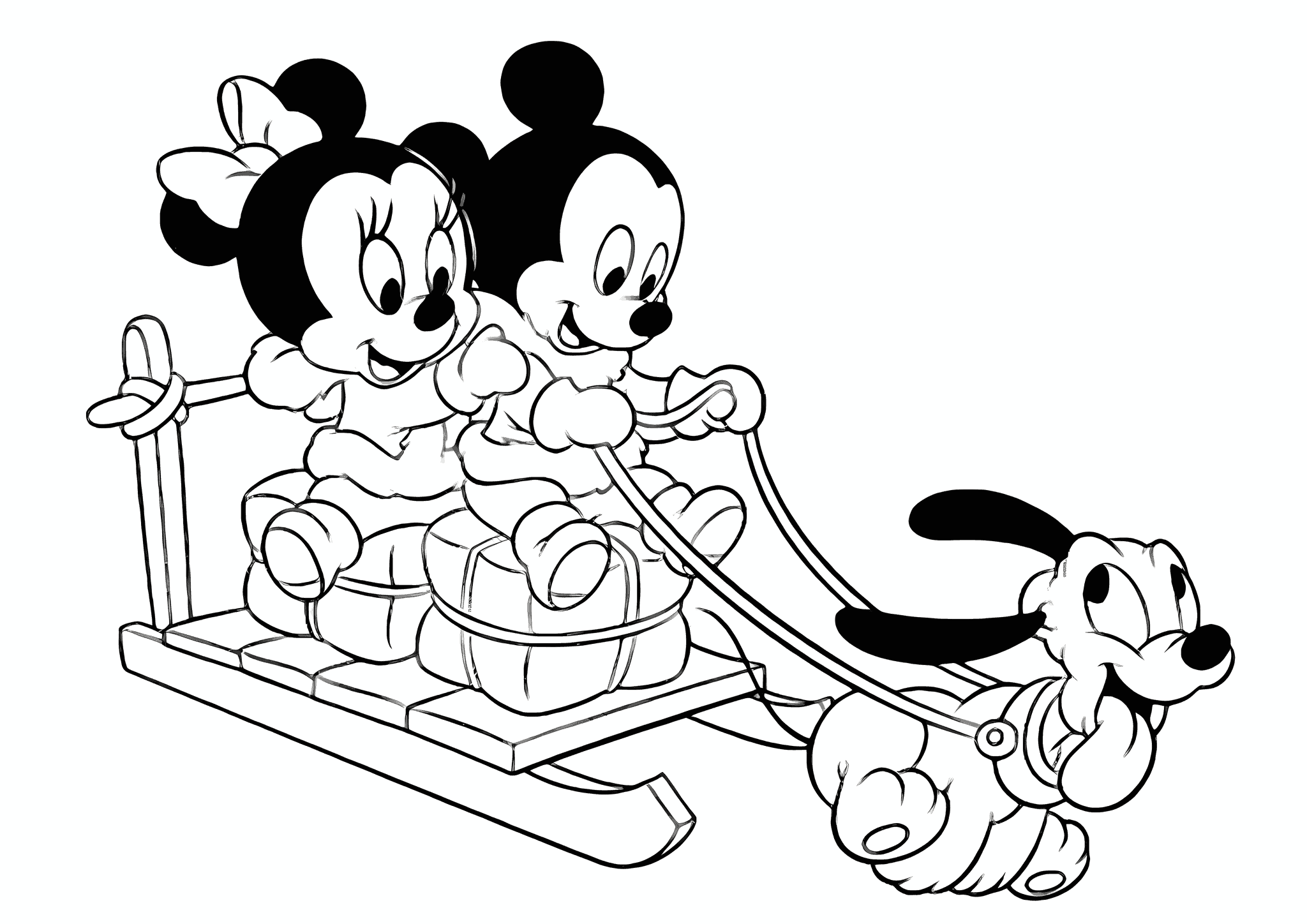 Mickey Mouse: Kids with Gifts