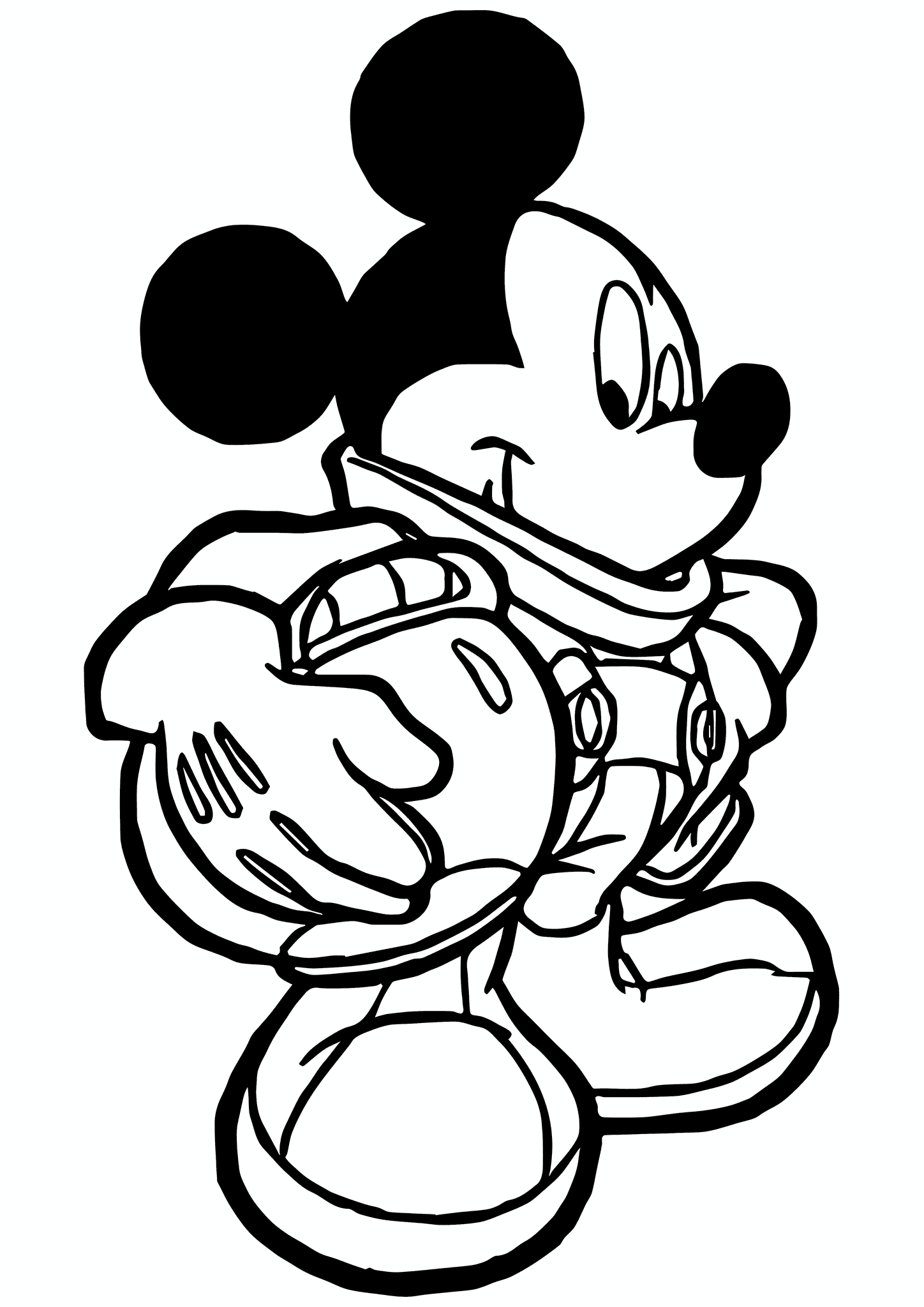 Mickey’s Going Into Space