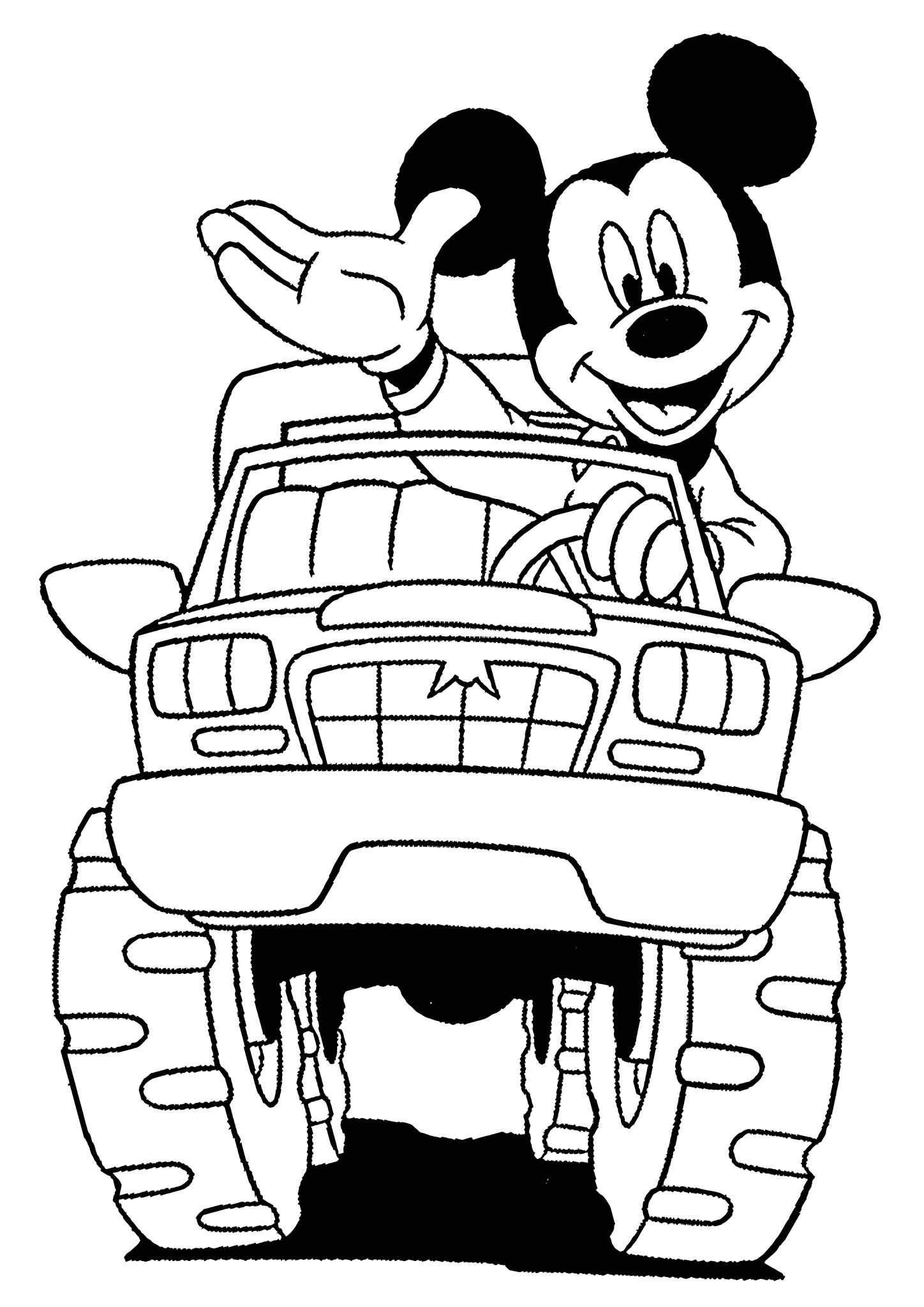 Mickey Mouse: Brand New Car
