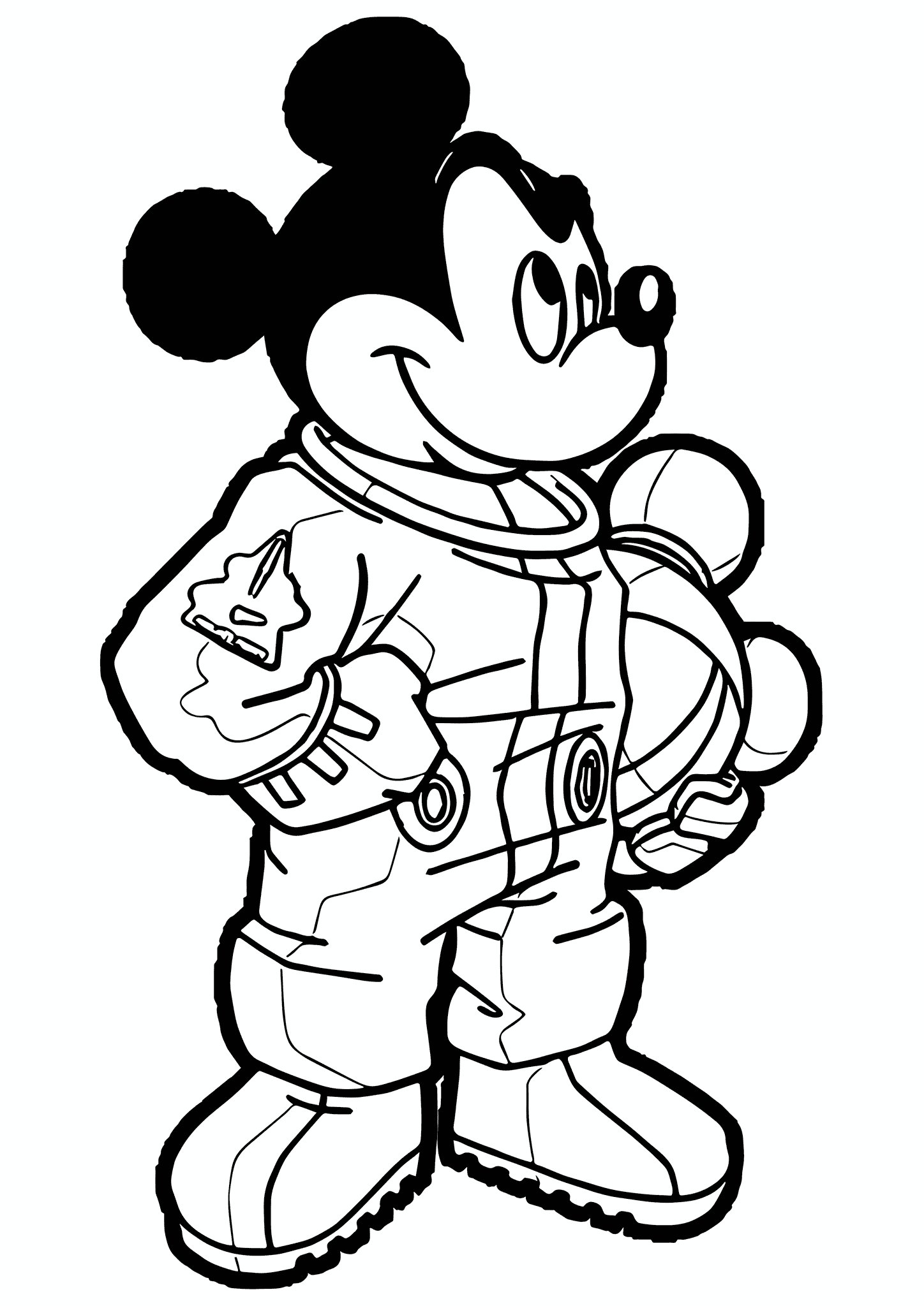 Astronaut Mickey Mouse