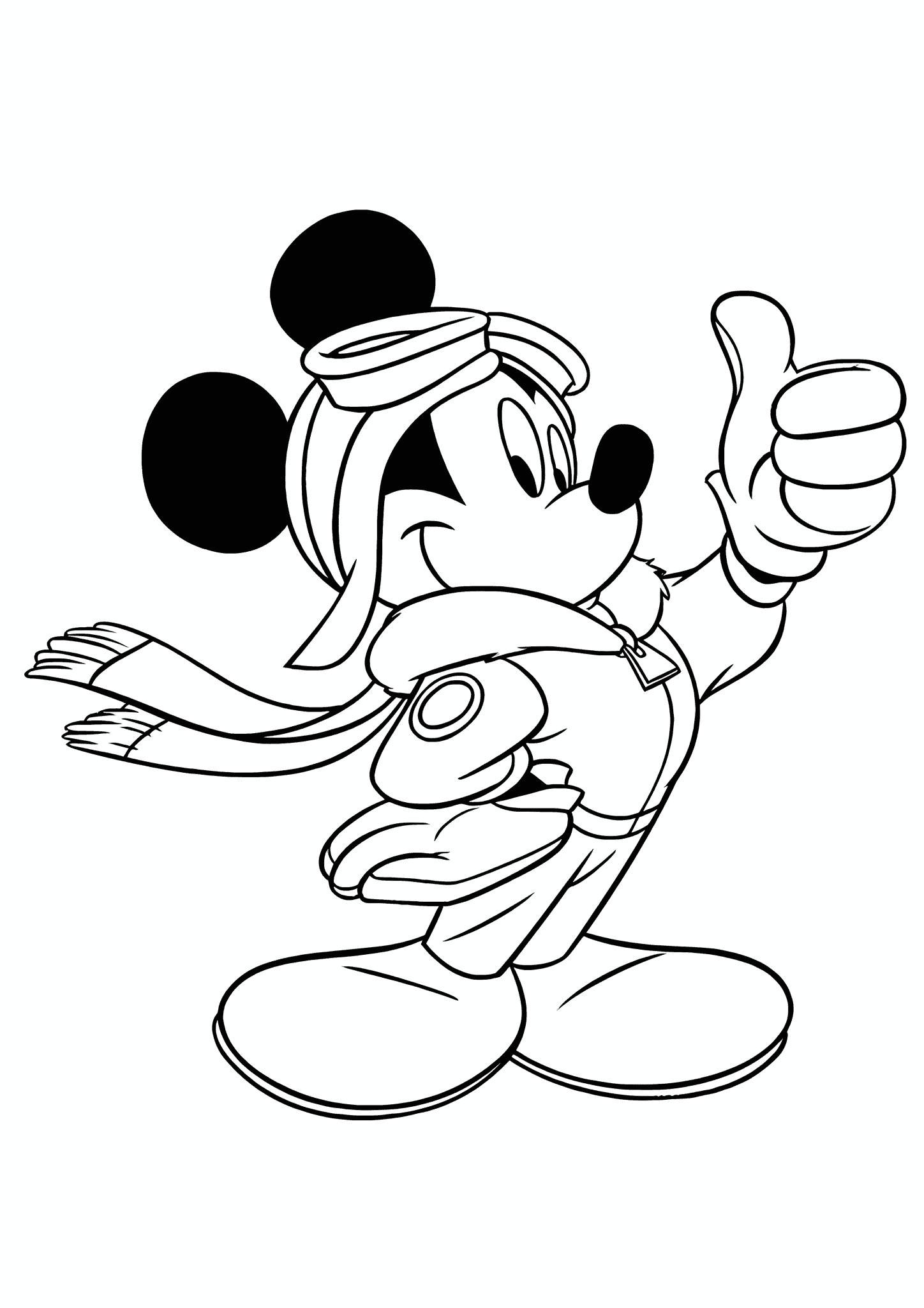 Pilot Mickey Mouse