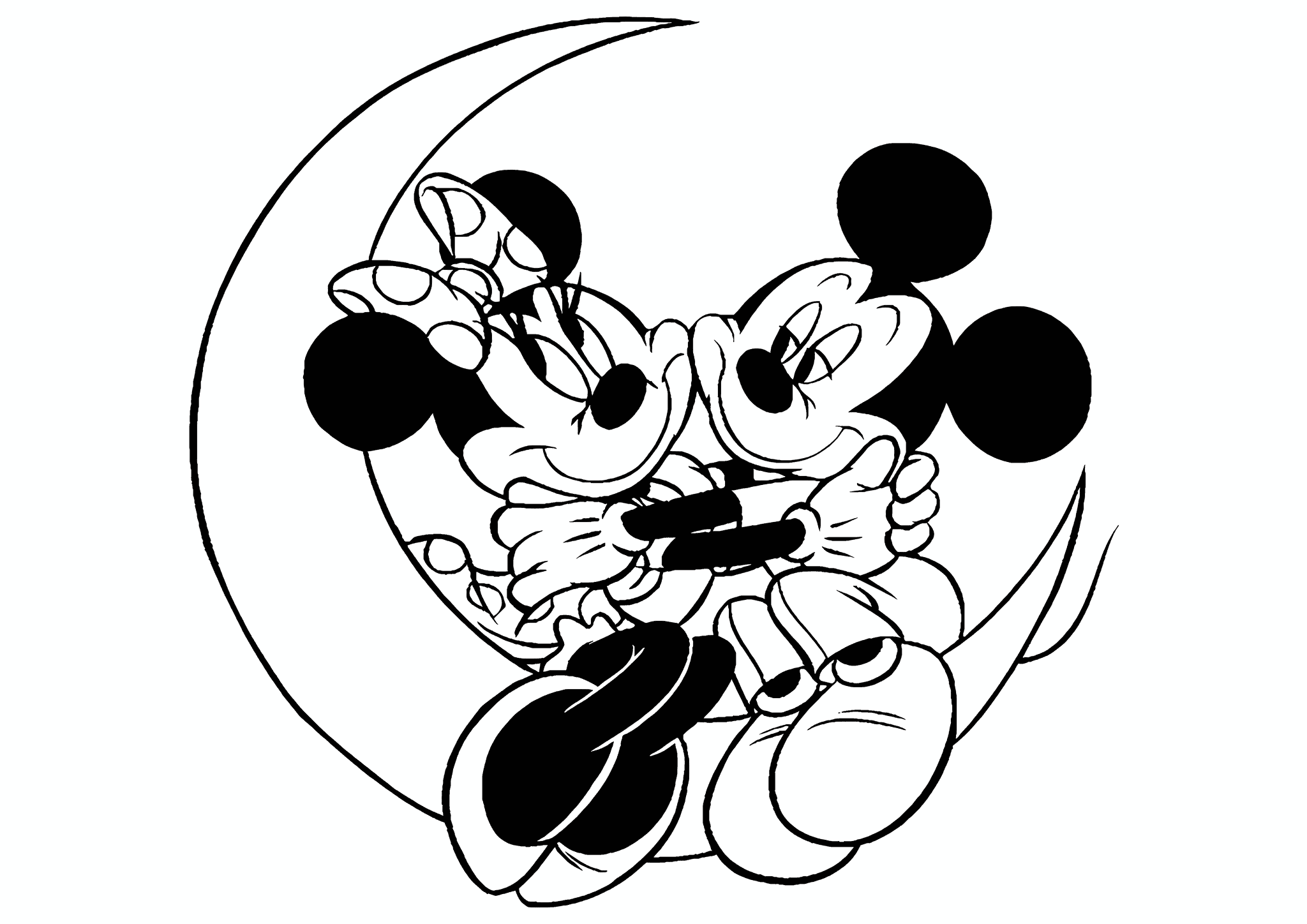 Minnie and Mickey Riding for a Month