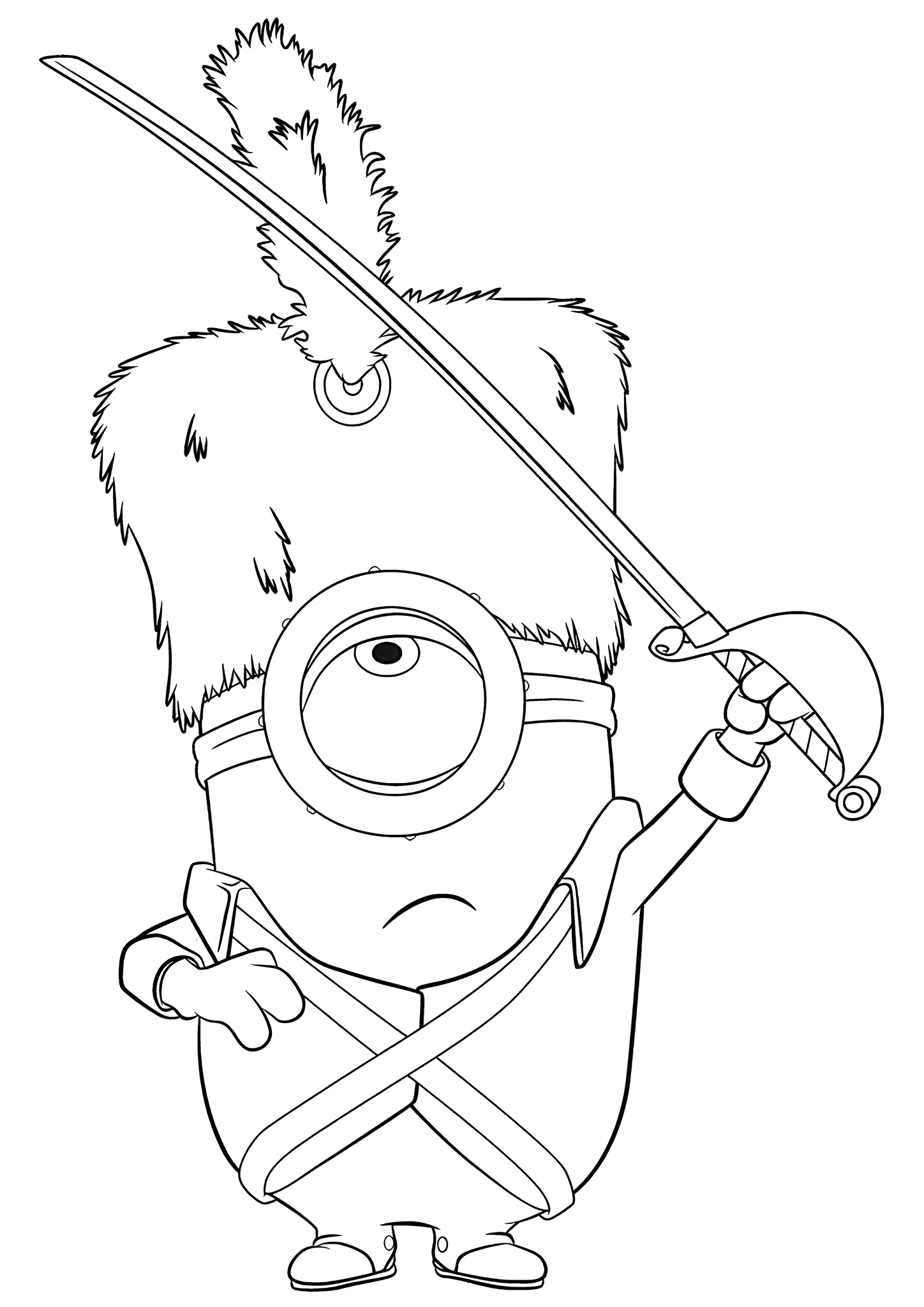 Minions: Stuart with a Saber