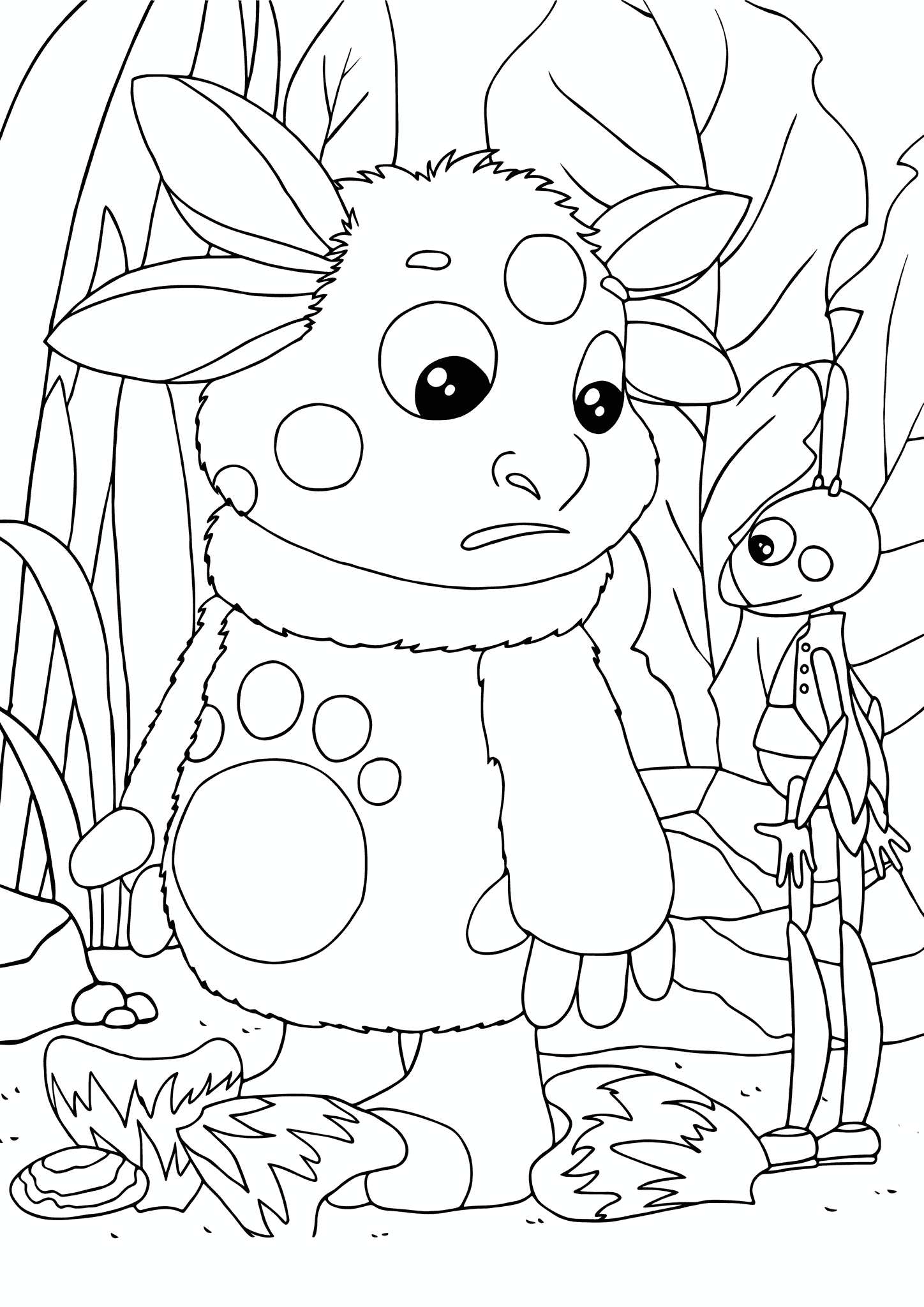 Moonzy: Kuzya and Luntik at a Loss