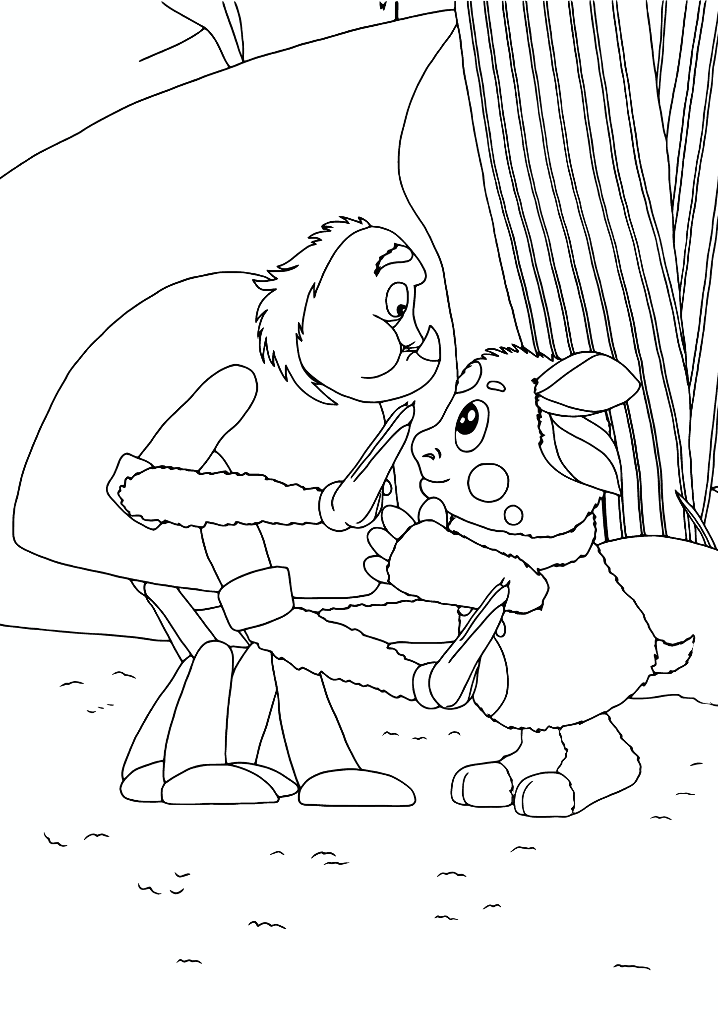 Moonzy: Luntik Talks to Uncle Schnook