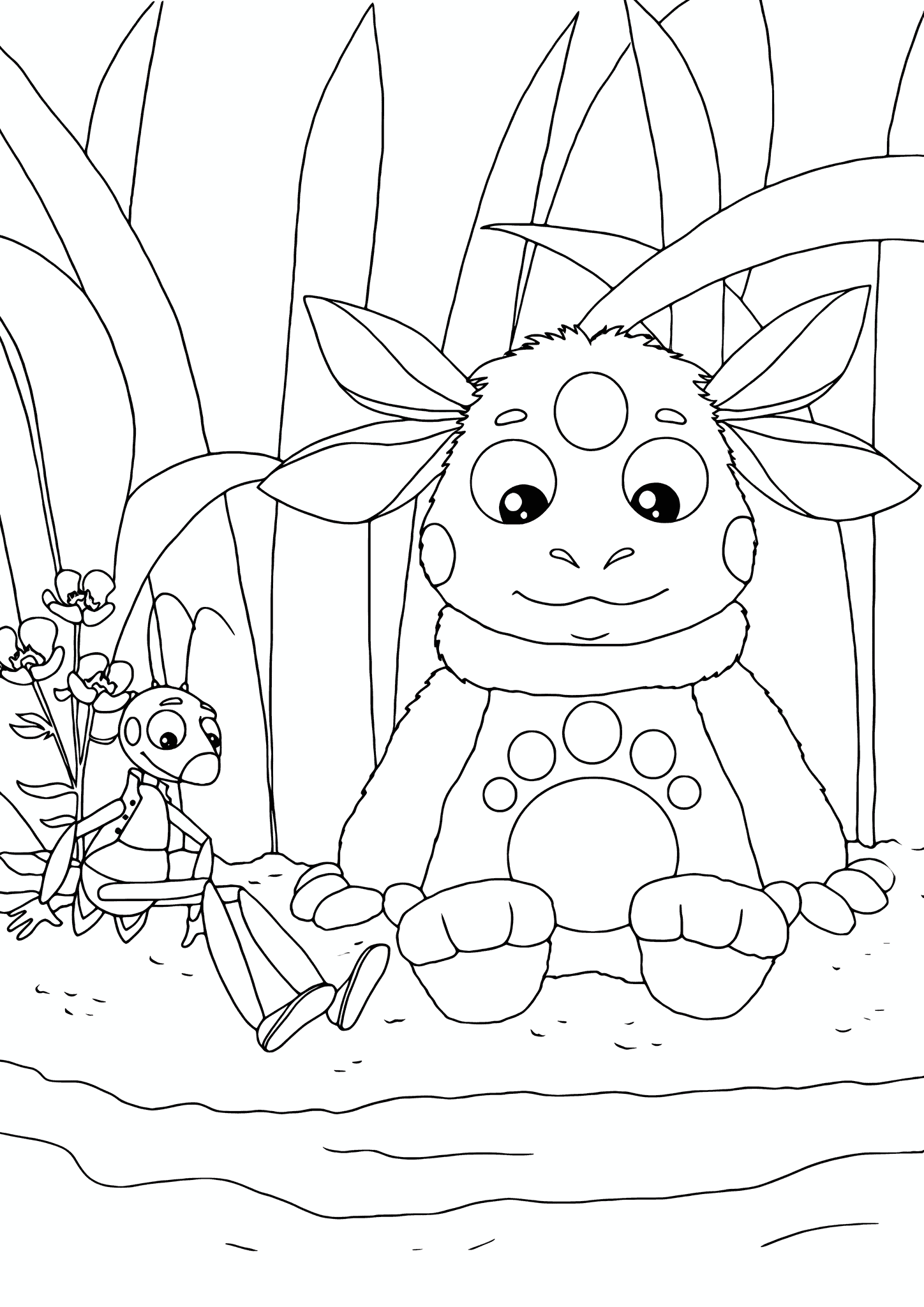 Moonzy: Luntik and Kuzya on the Riverbank