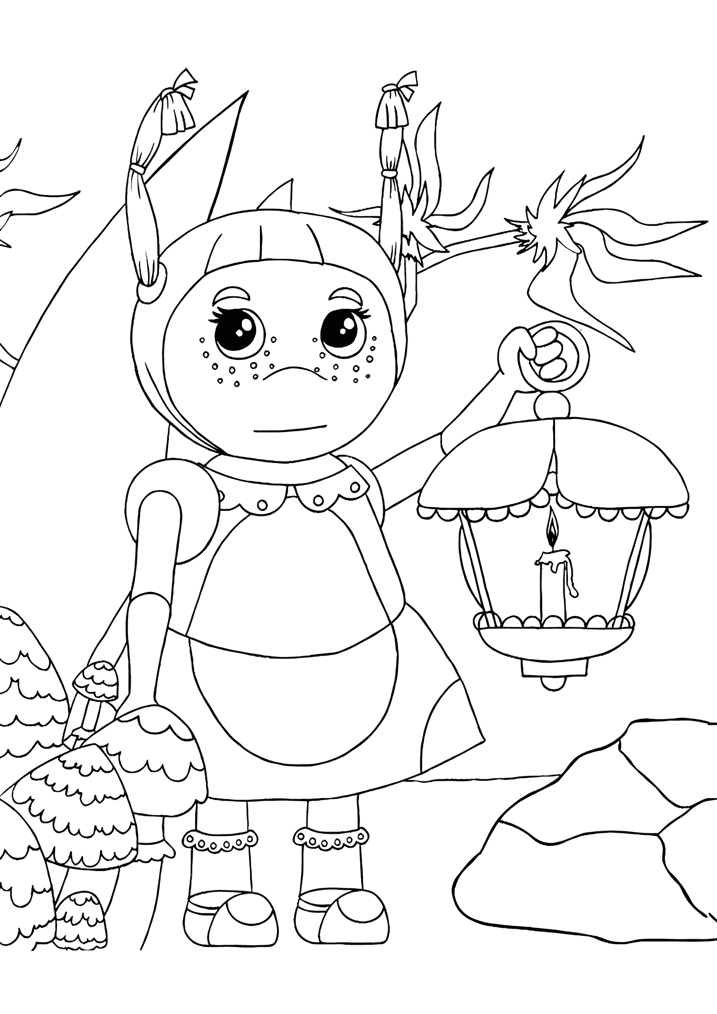 Moonzy: Mila with a Lantern