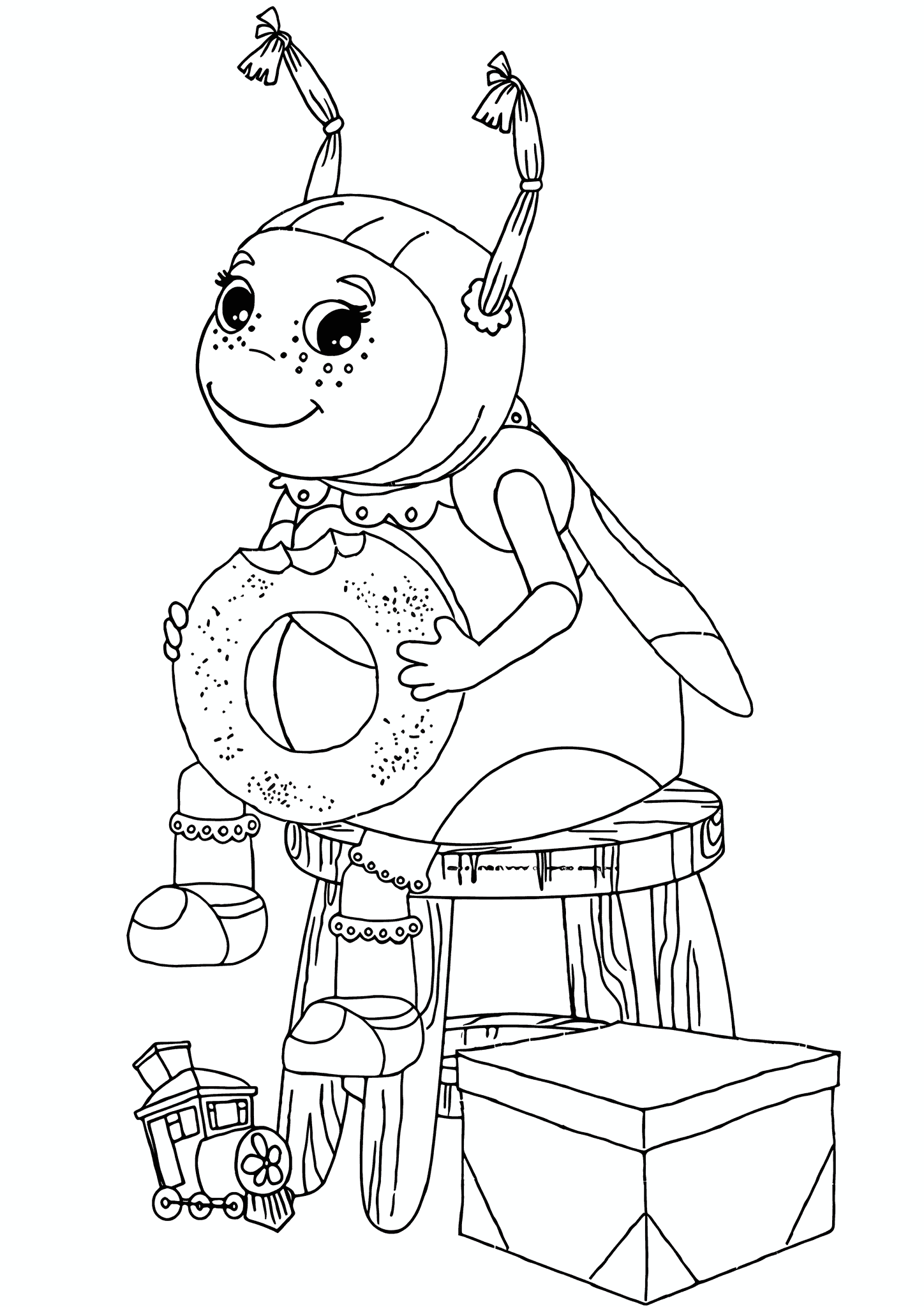 Moonzy: Mila Eats a Bar