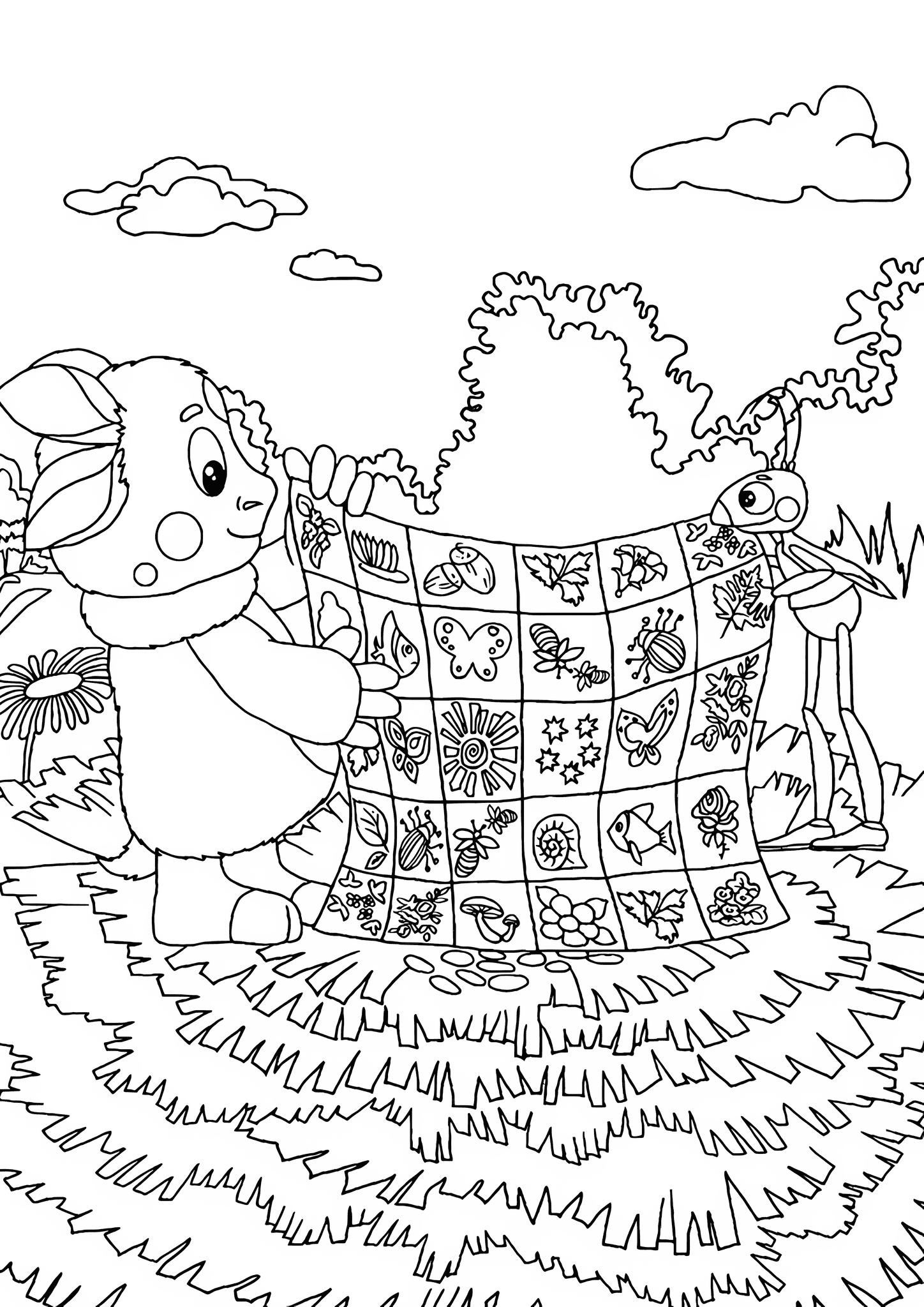 Moonzy: Patchwork Quilt