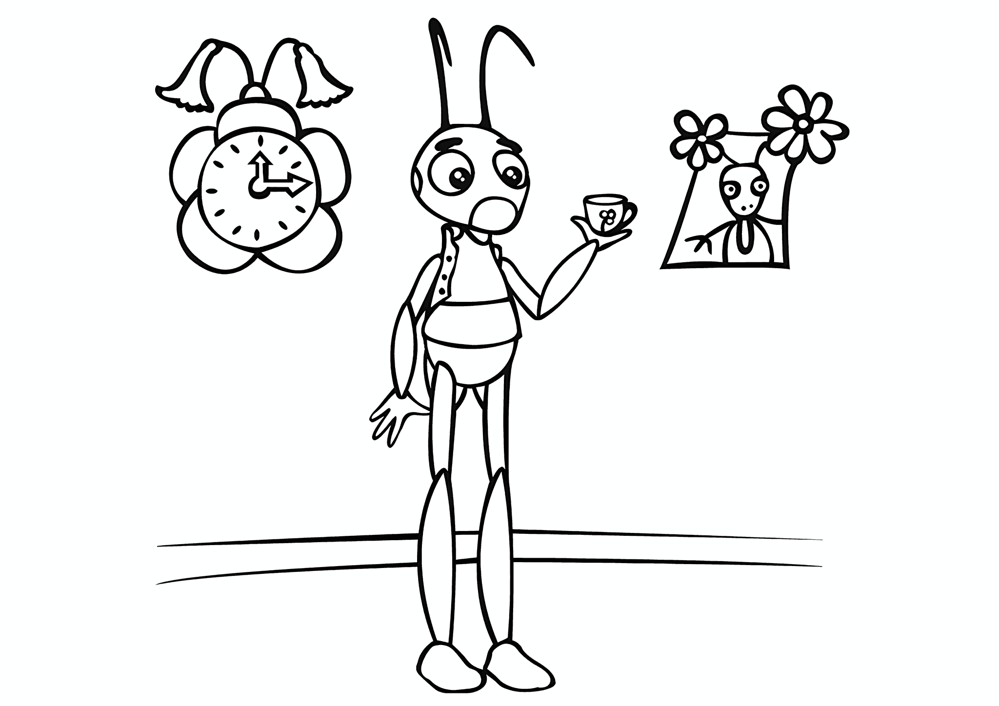 Moonzy: Kuzya with a Cup of Tea