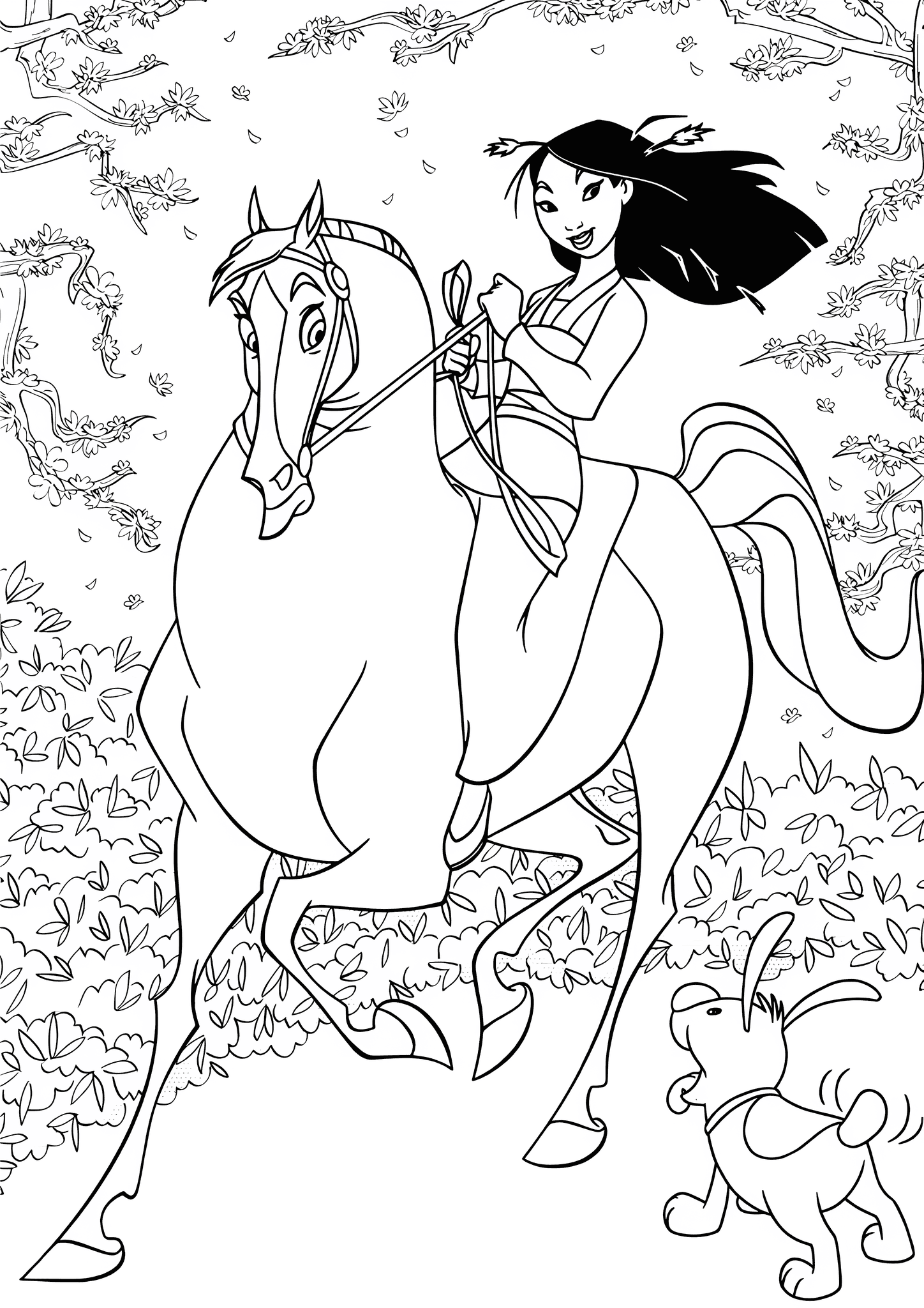 Mulan: a Walk in the Garden