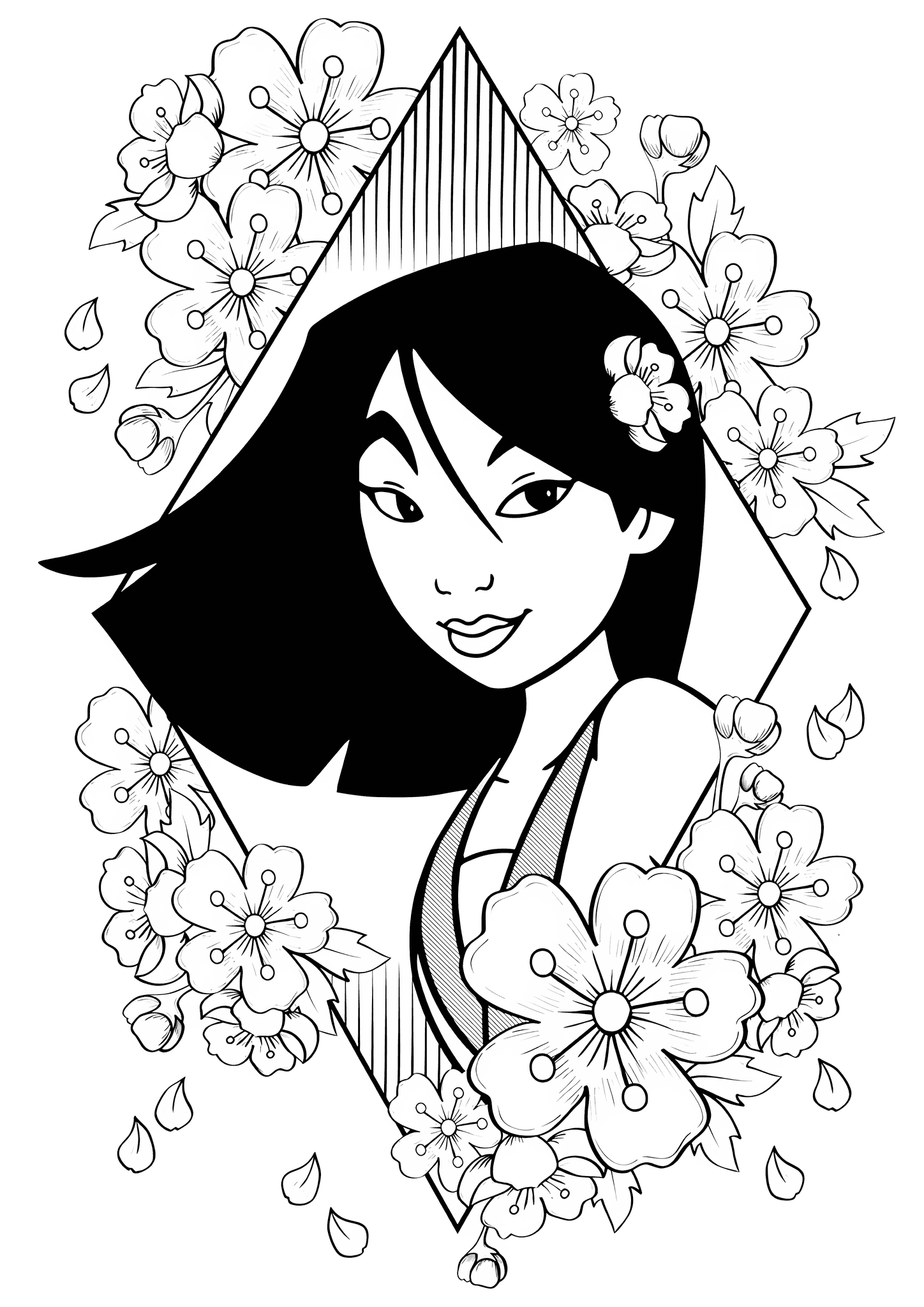 Mulan: Cherry Blossoms