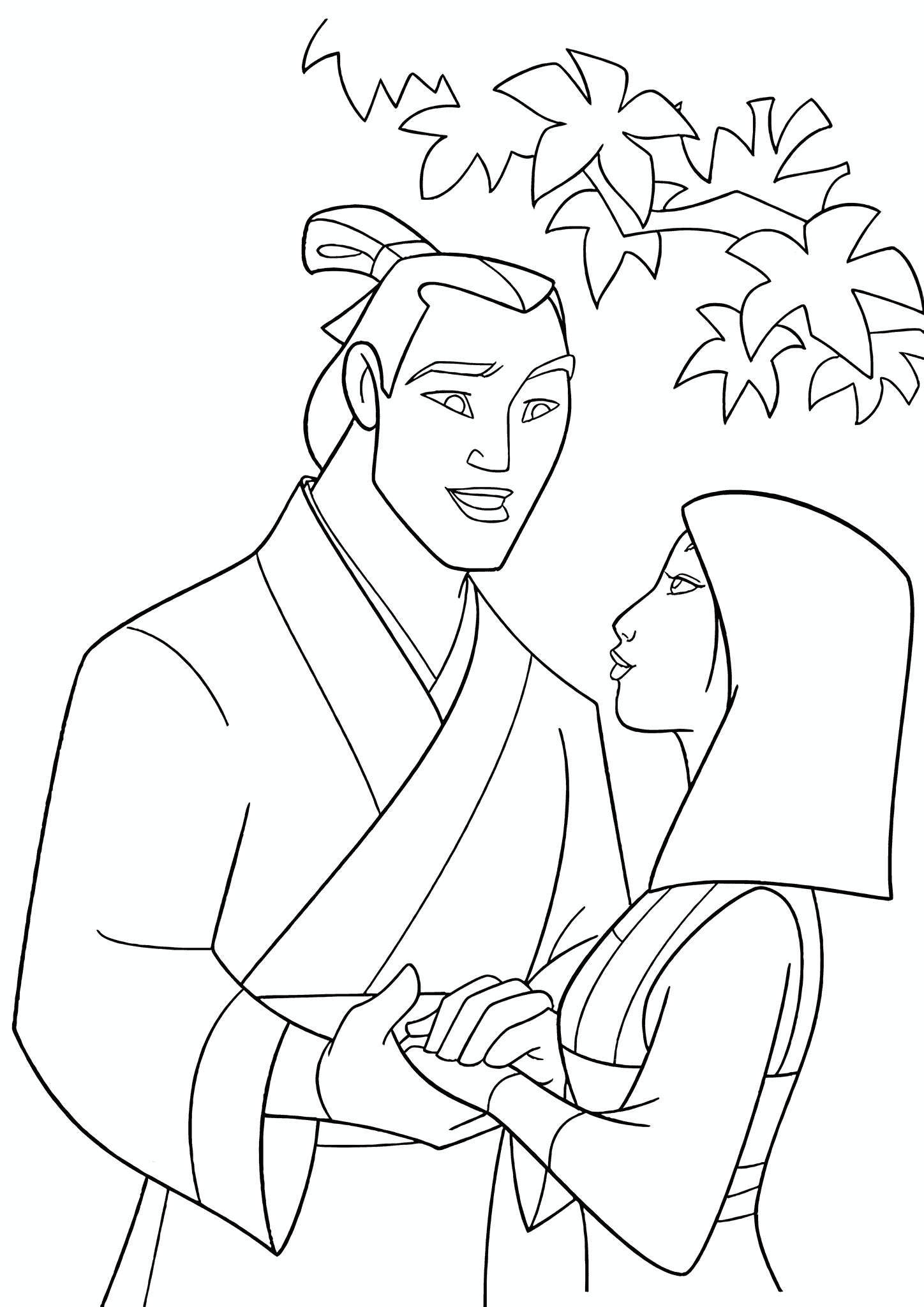 Mulan: Conversation Under the Leaves