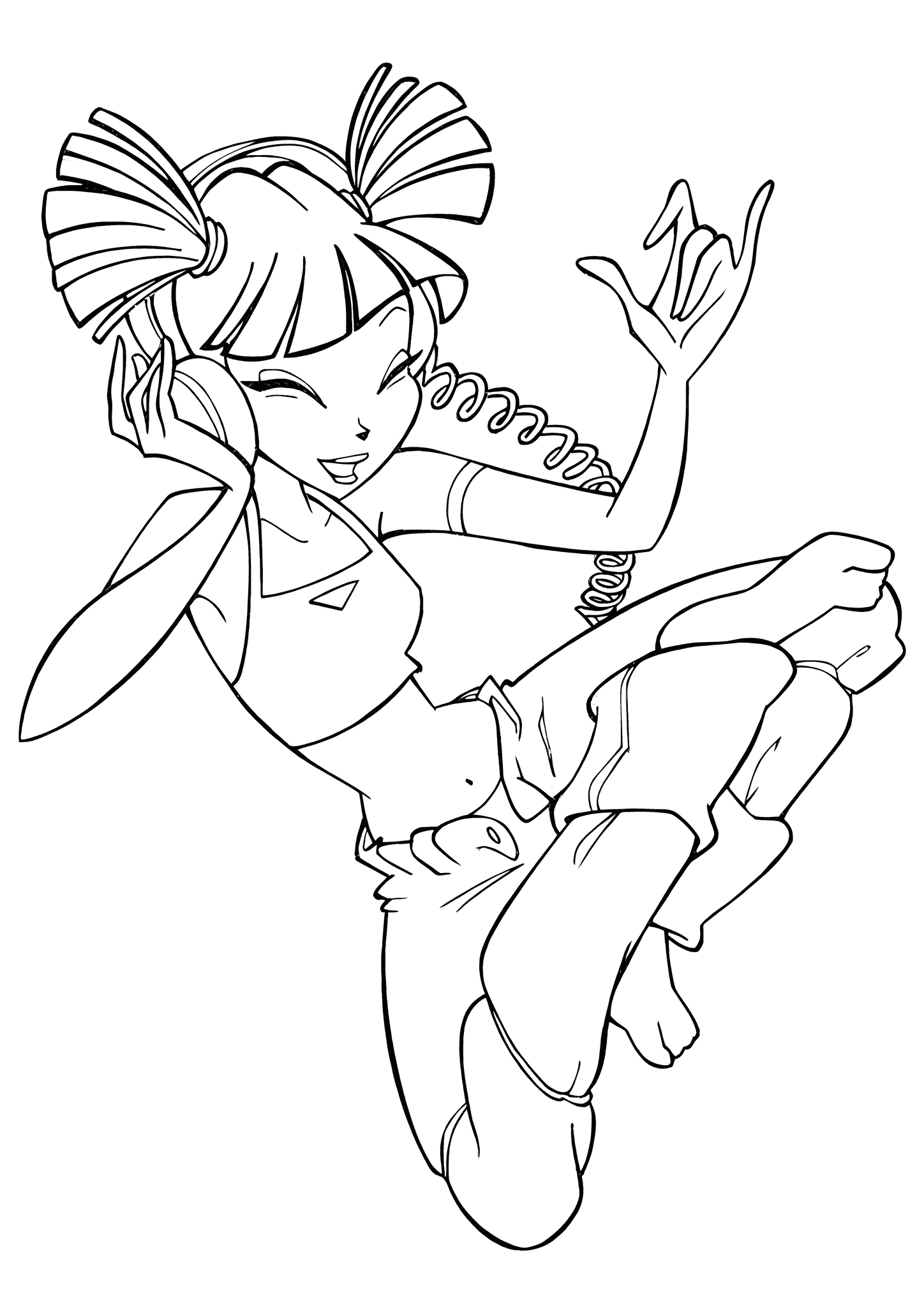 Muse (Winx Club) New Moves