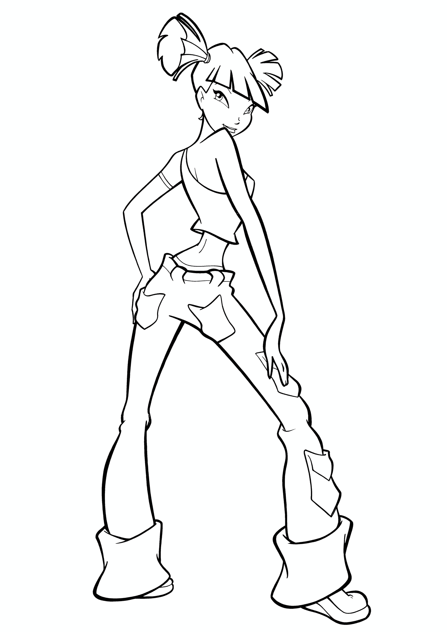 Muse (Winx Club) Demonstrates Strength