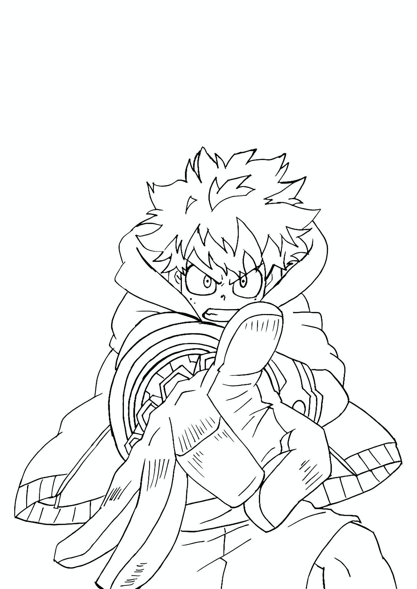Resolute Izuku Midoriya (My Hero Academia)