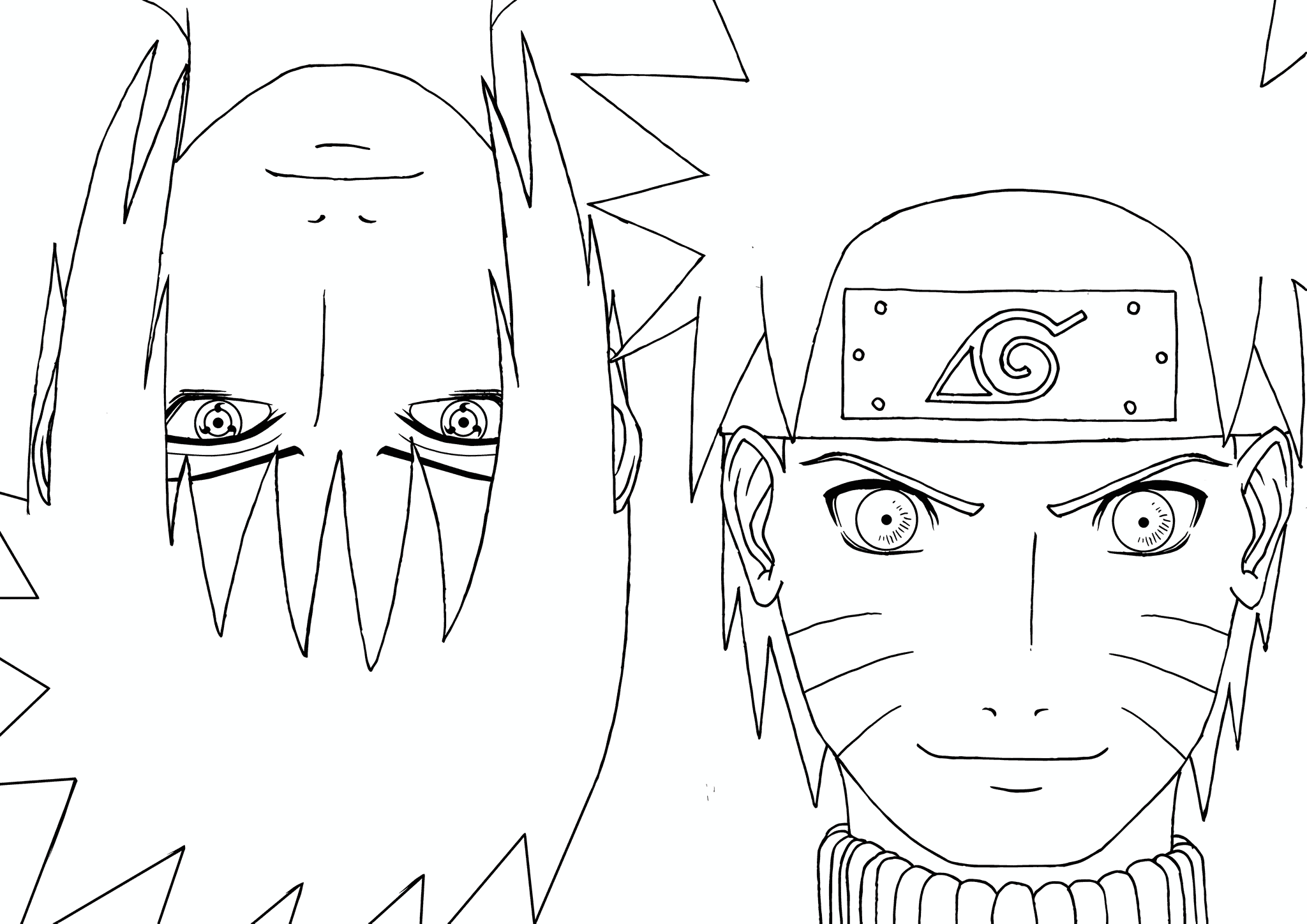 Faces (From Manga Naruto)