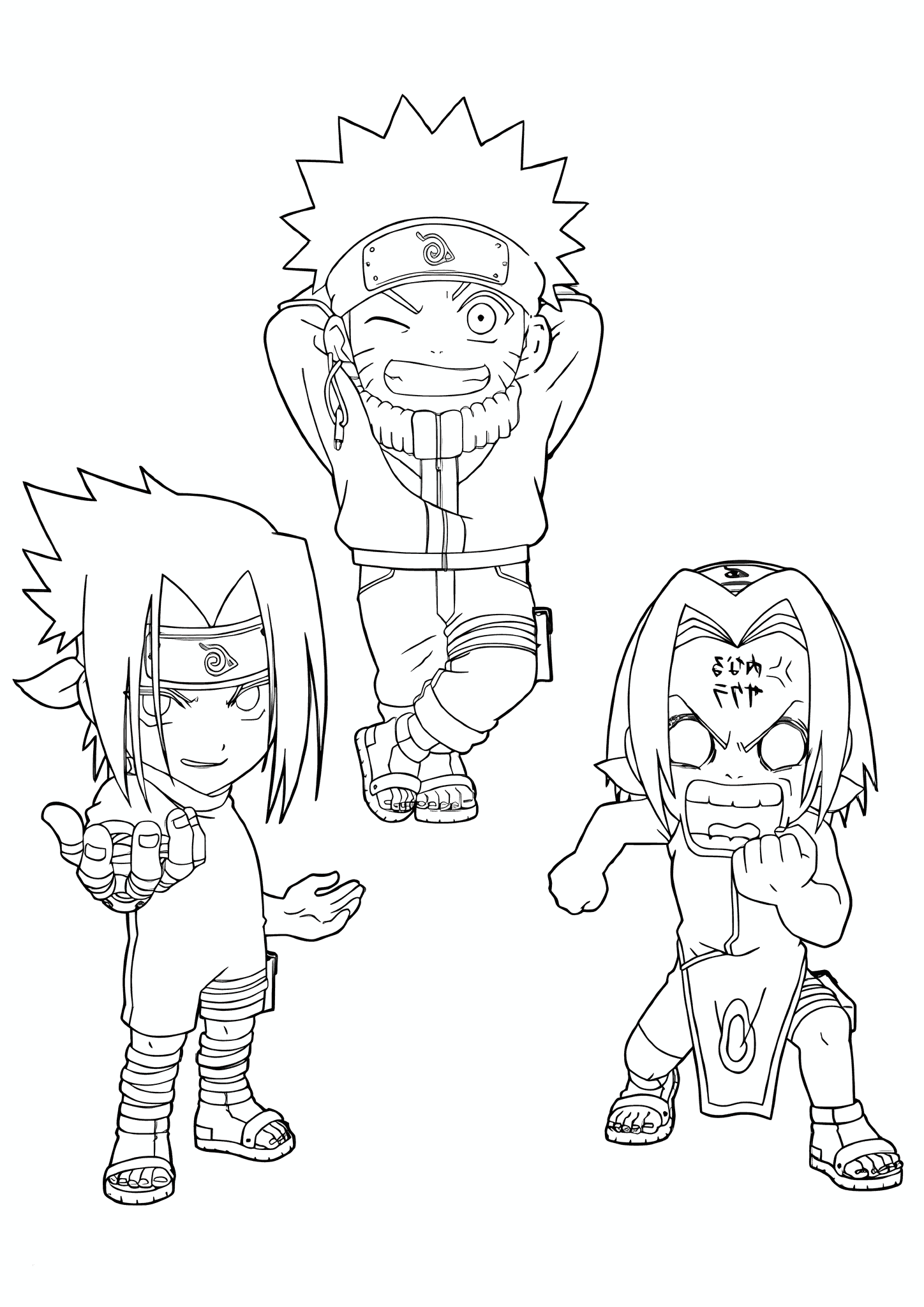 Team 7 (From Manga Naruto)