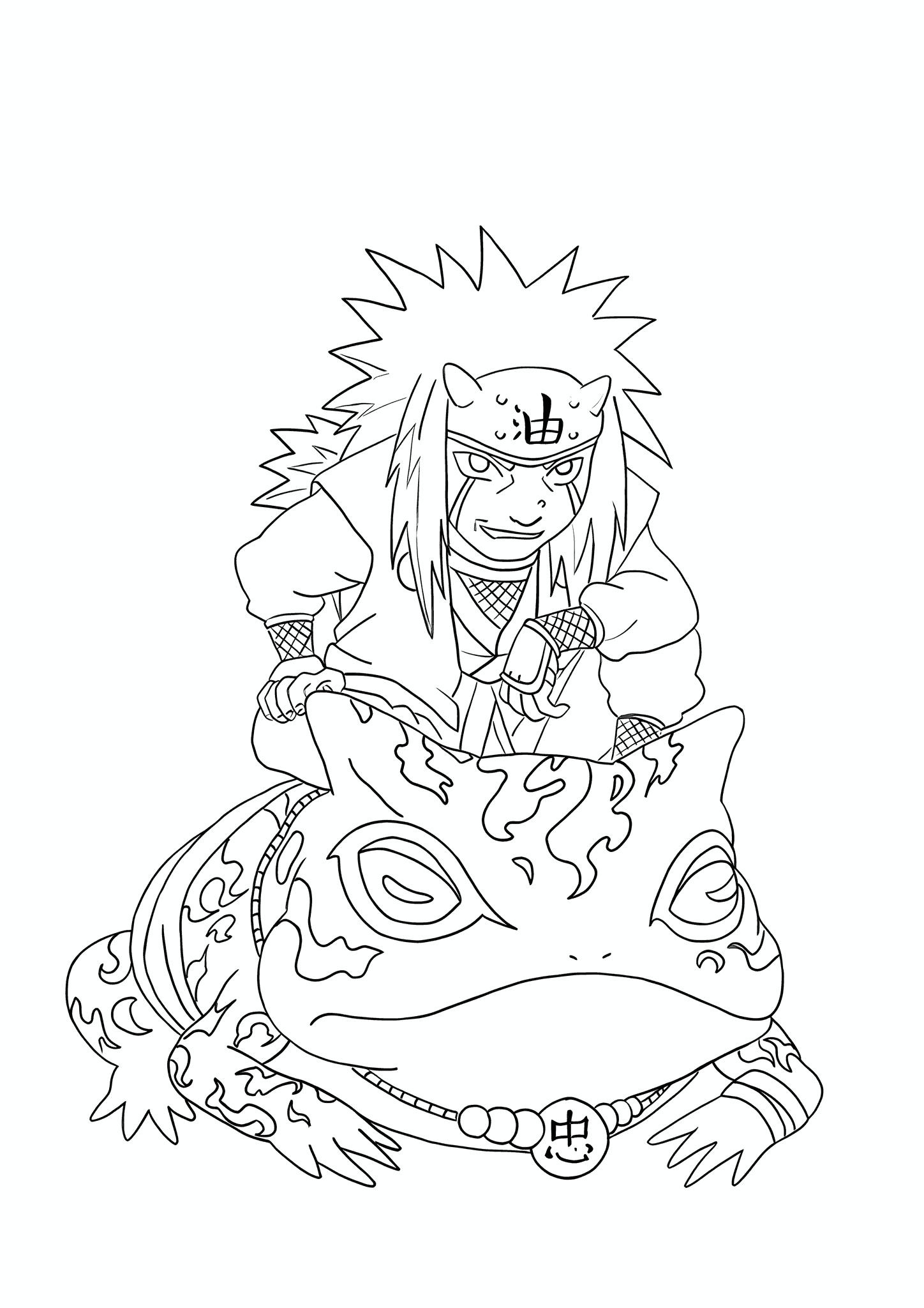 Sensei and Gama (Naruto)