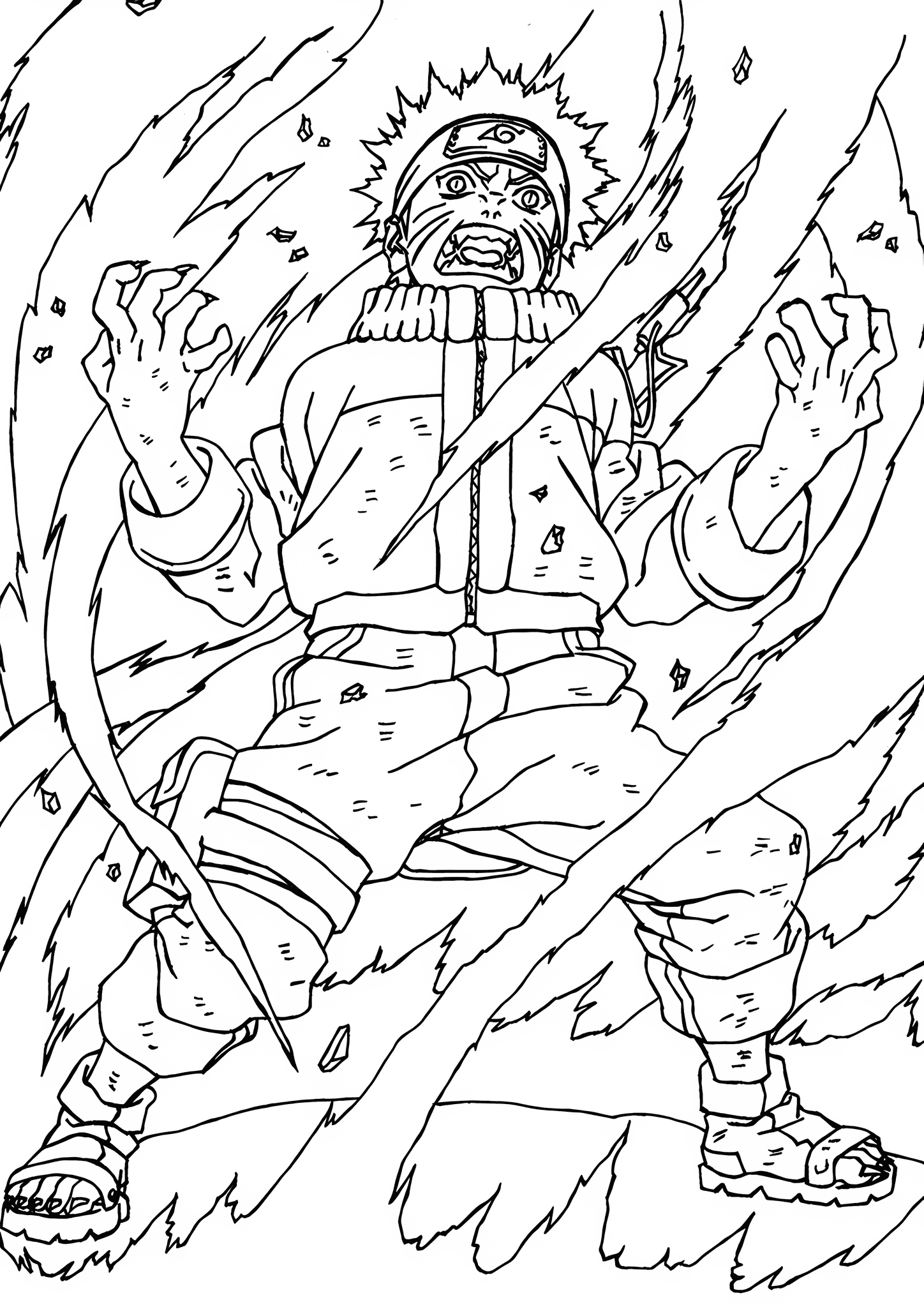 Fury Overtook (From Manga Naruto)