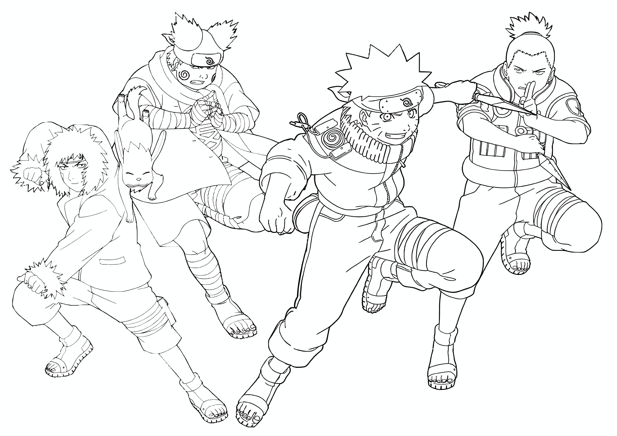 Naruto and Company