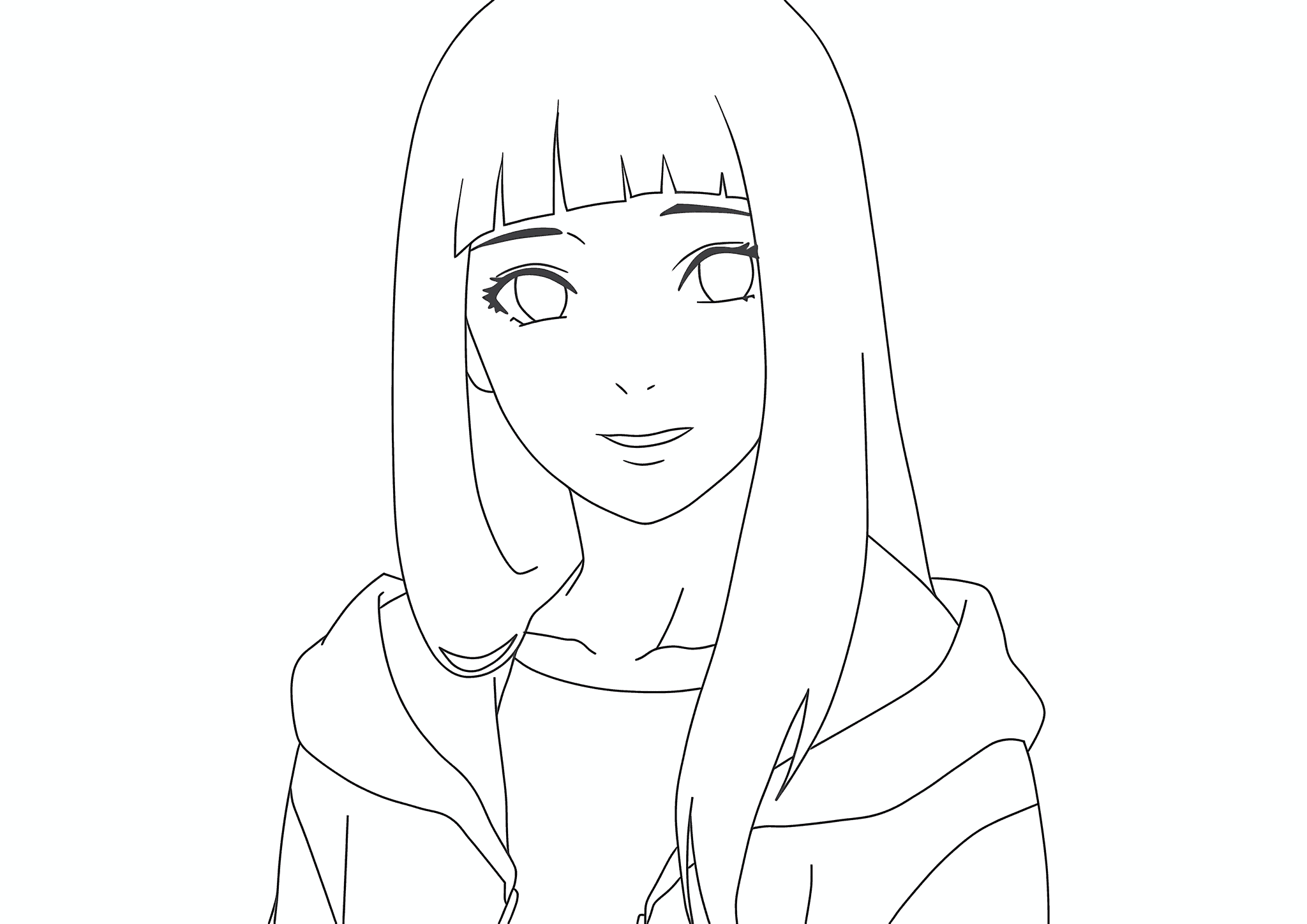 Hinata (From Manga Naruto)