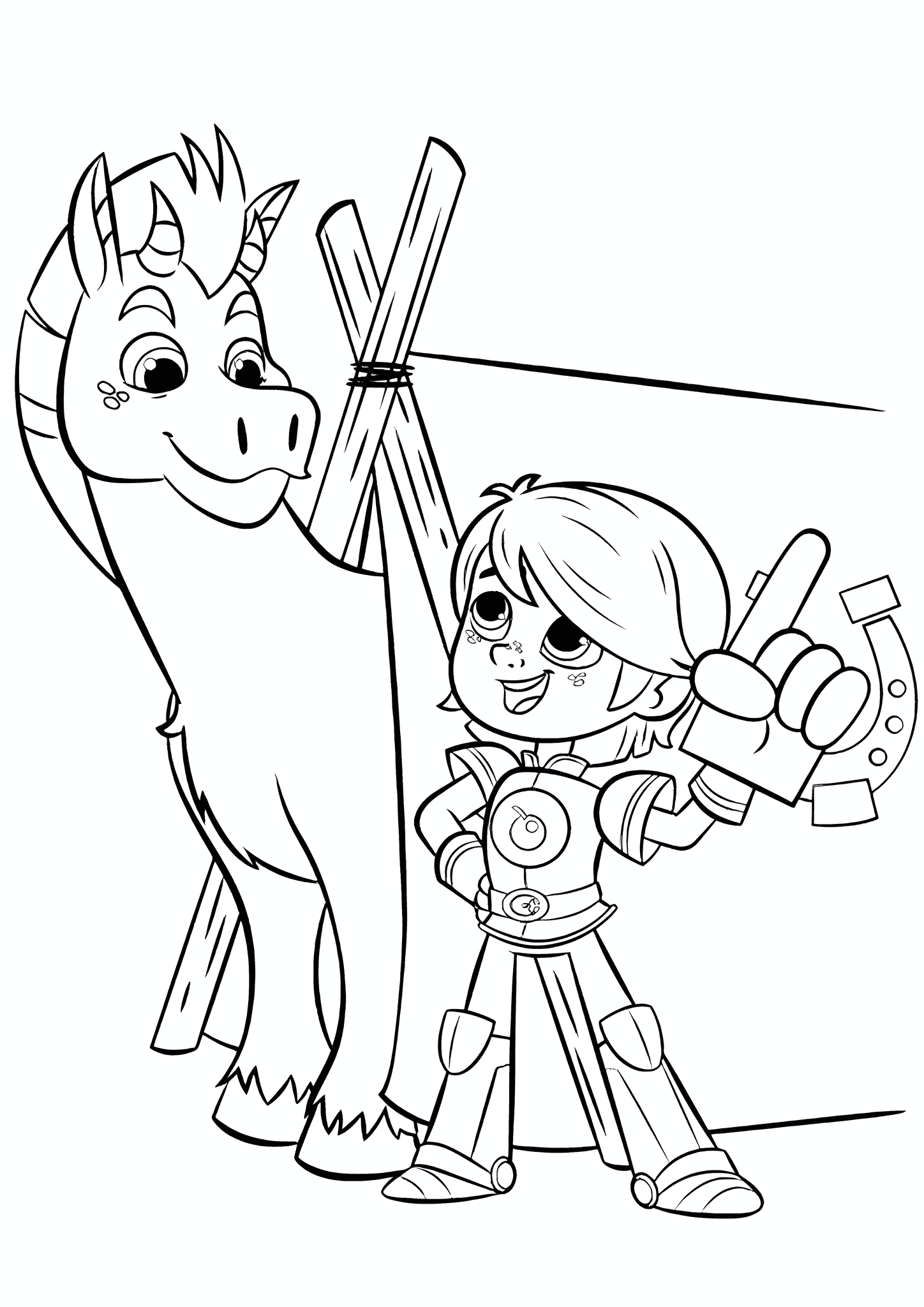 Nella the Princess Knight: Sir Garrett