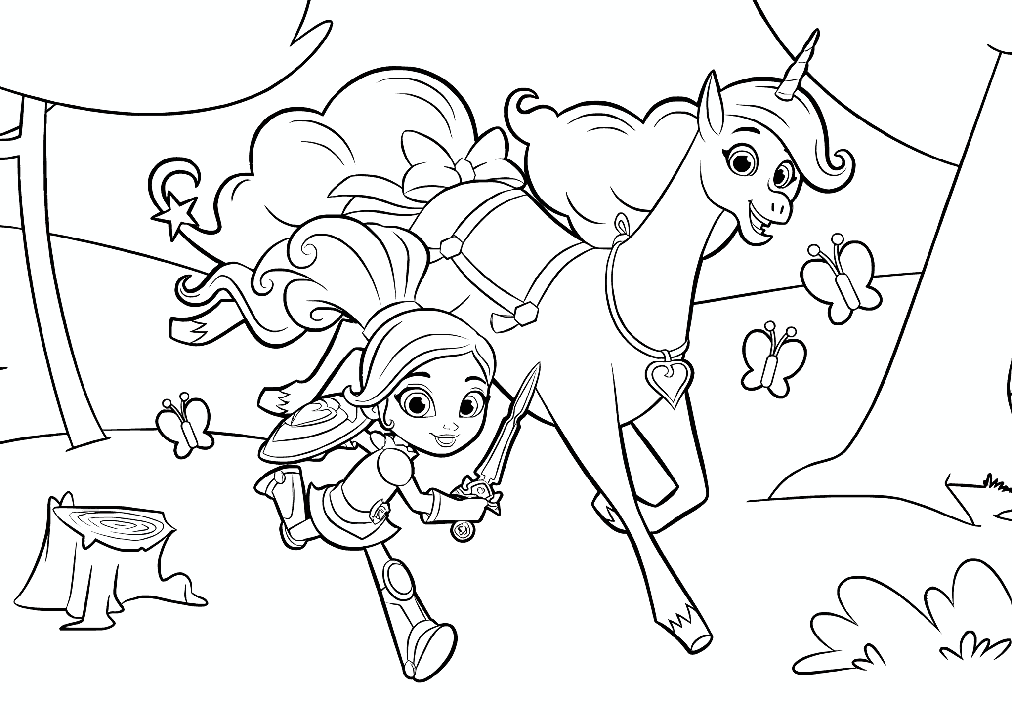 Nella the Princess Knight Rush Into Battle